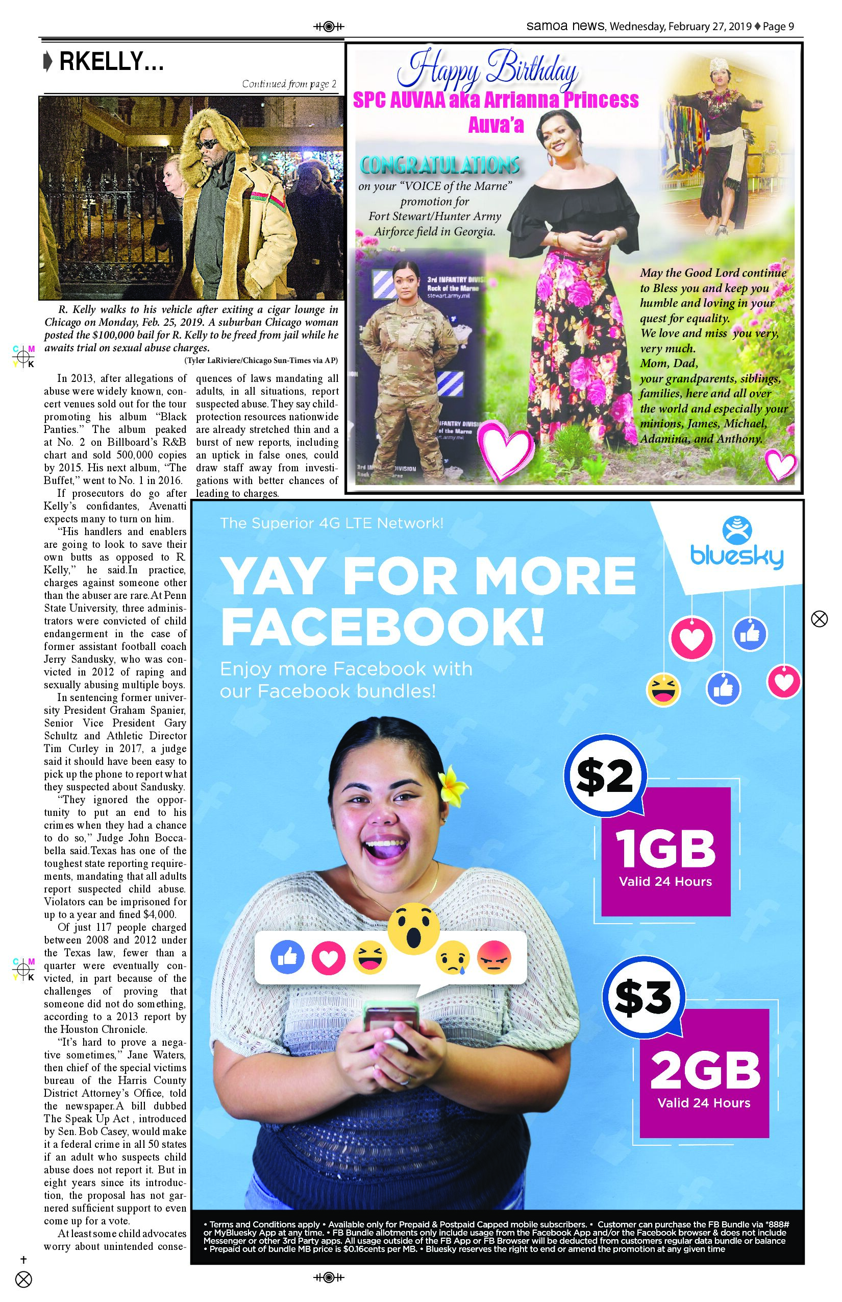 SN News-2 Wednesday, February 27, 2019