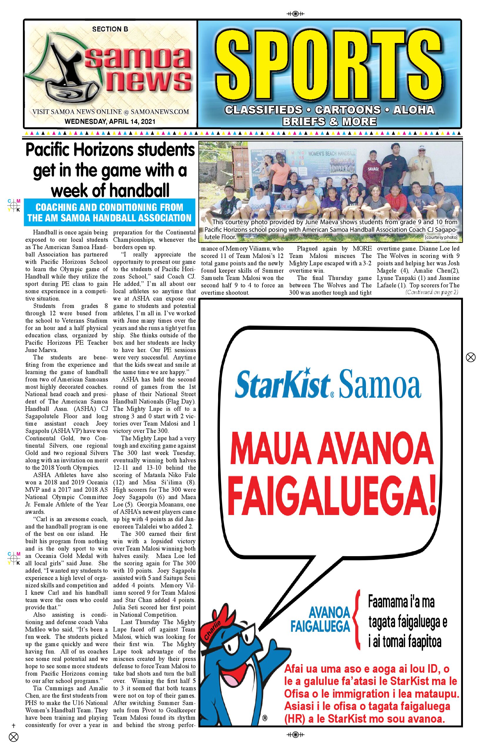 SN Sports Wednesday, April 14, 2021