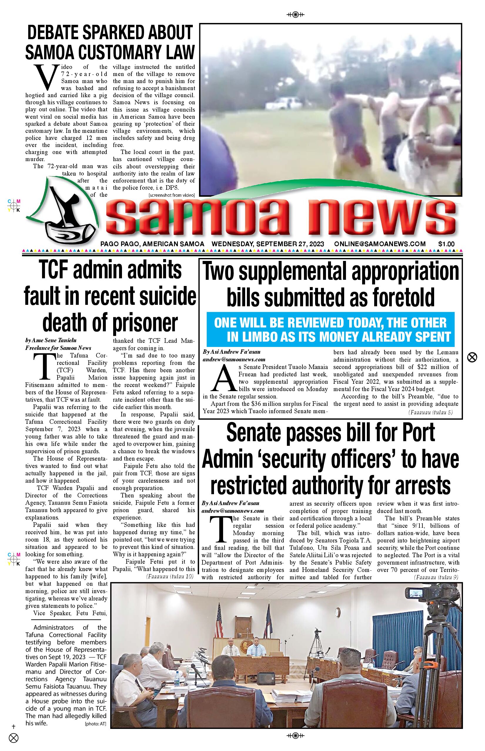 SN News Wednesday, September 27, 2023