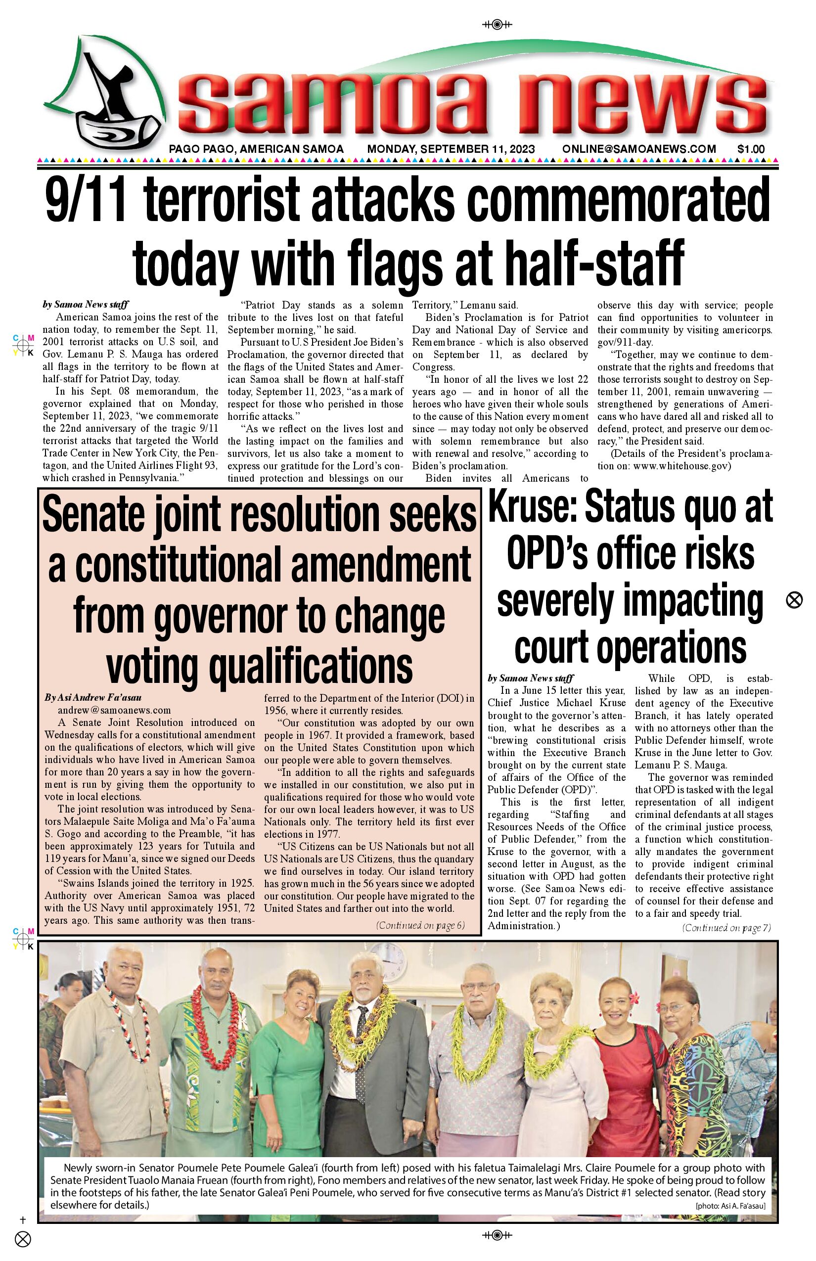 SN News Monday, September 11, 2023