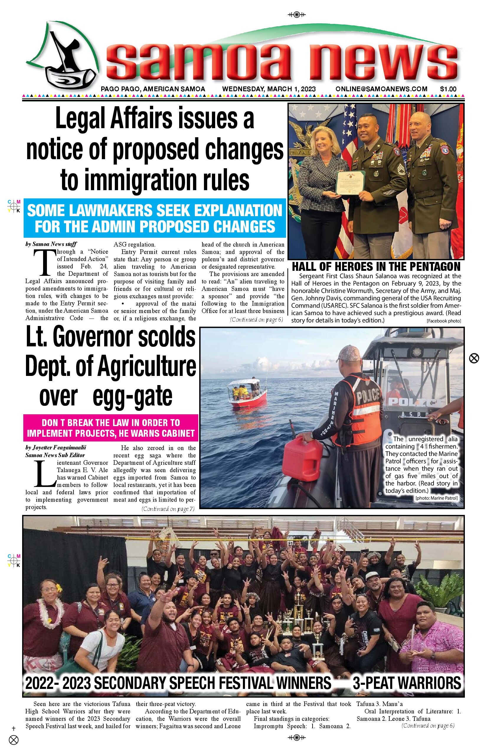 SN News Wednesday, March 01, 2023