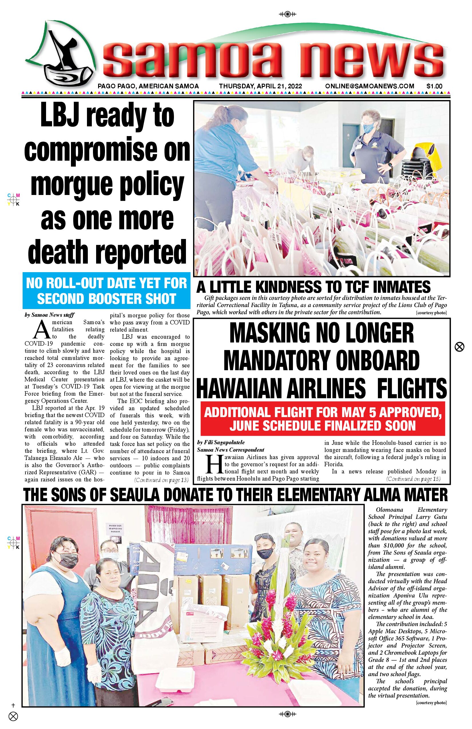 SN News Thursday, April 21, 2022