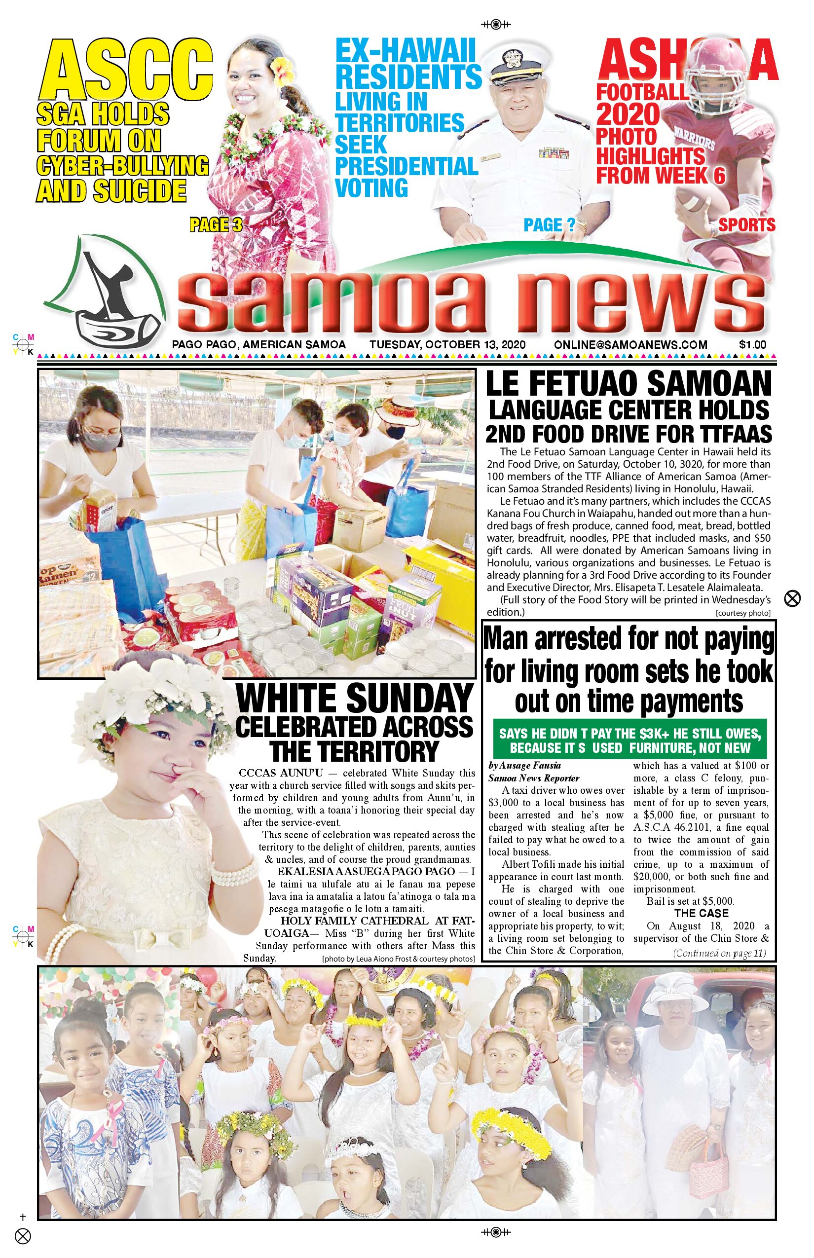 SN News Tuesday, Oct 13, 2020