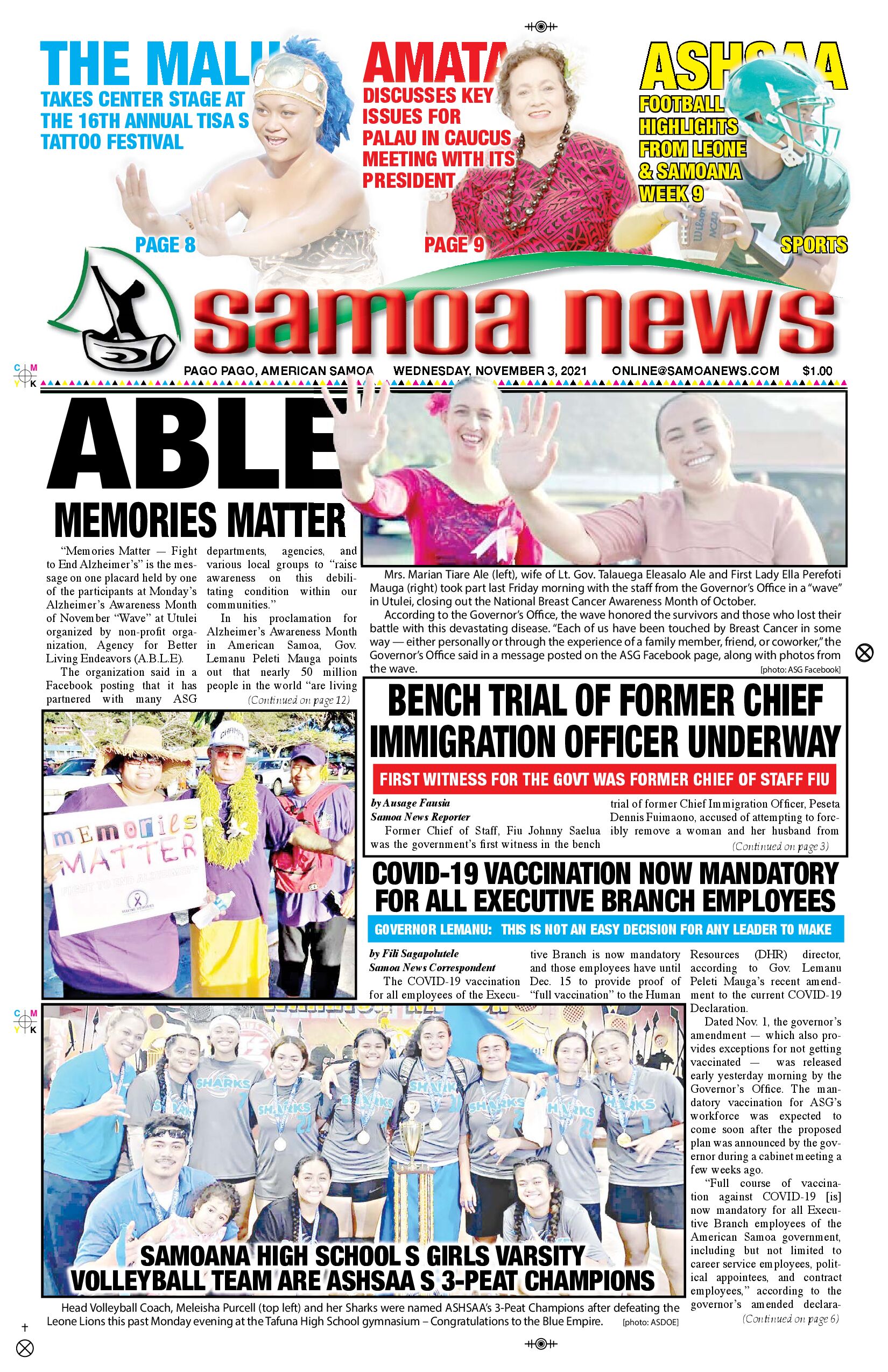 SN News Wednesday, November 03, 2021