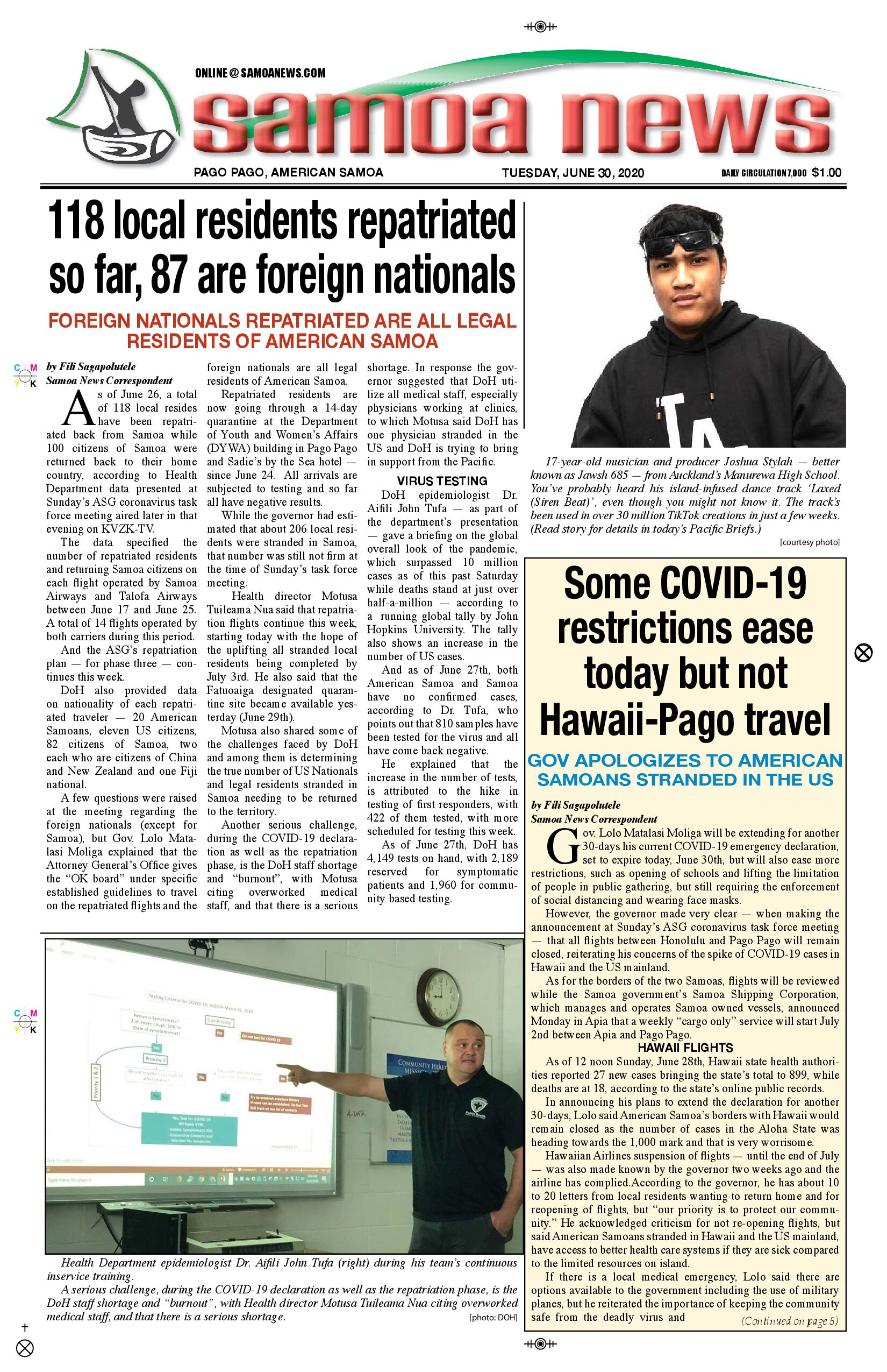 SN News Tuesday, June 30, 2020