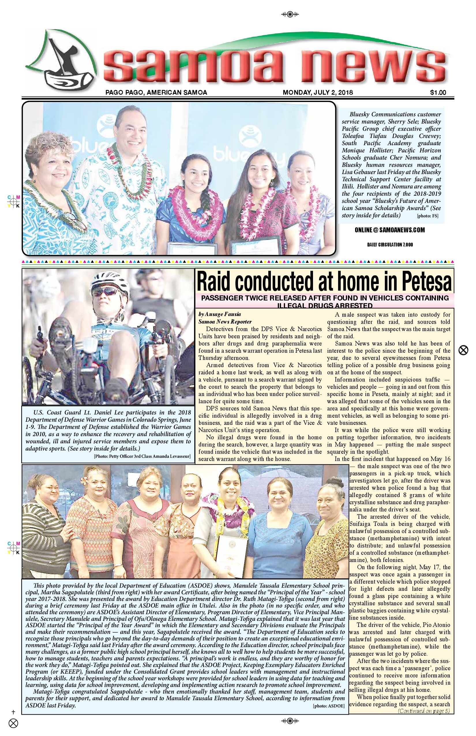 SN News Monday, July 02, 2018