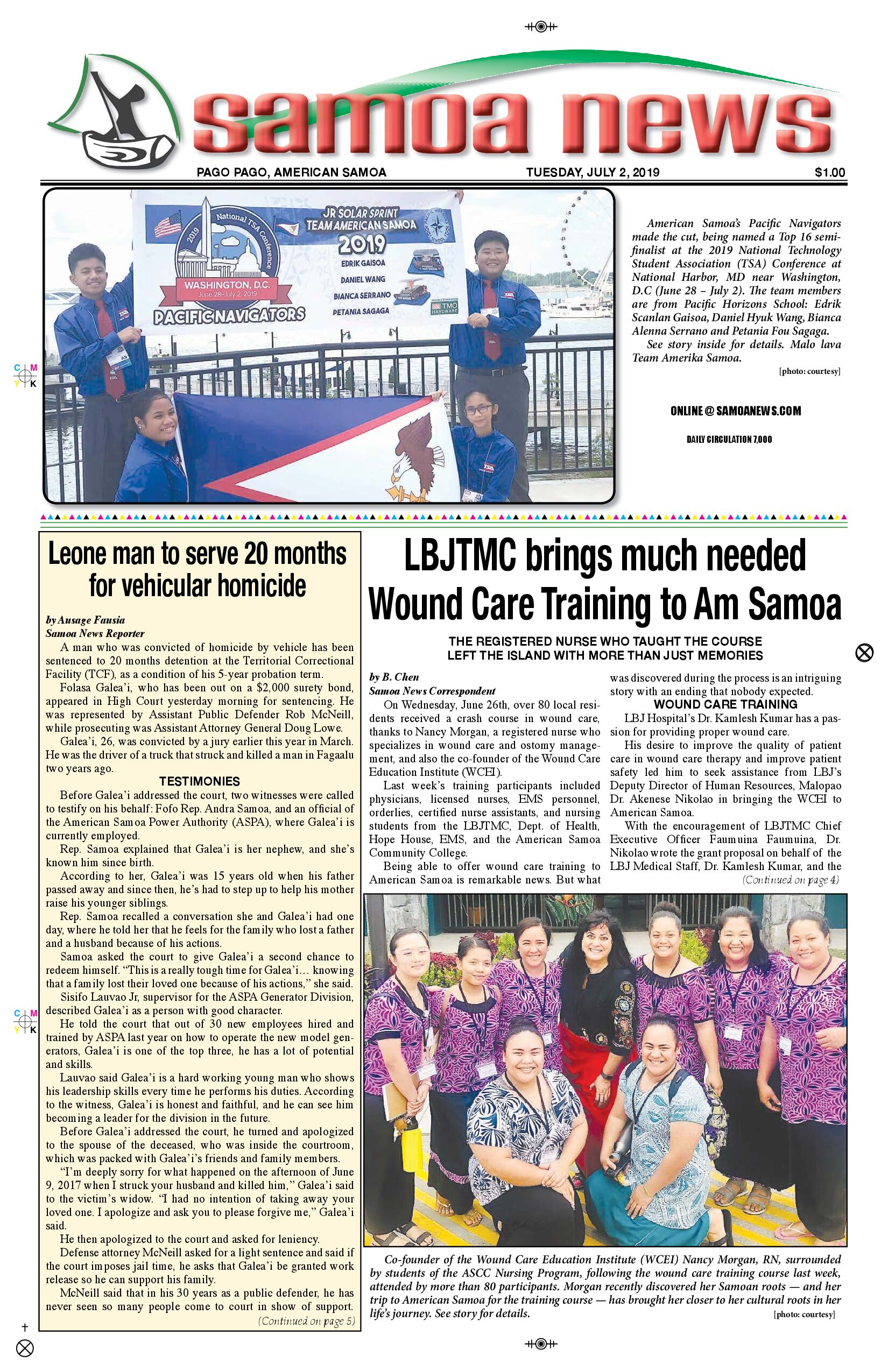 SN News Tuesday, July 02, 2019