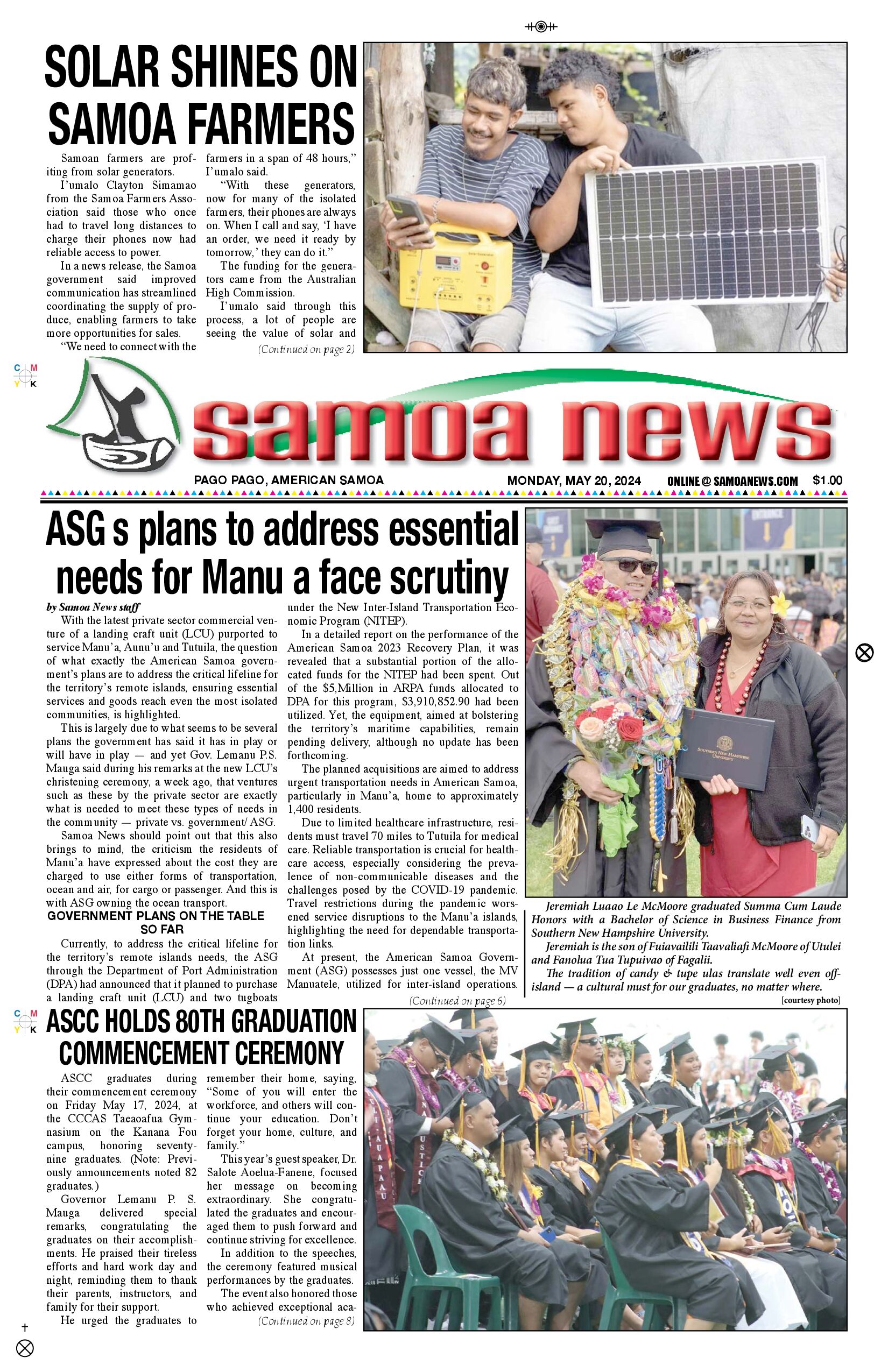 SN News Monday, May 20, 2024