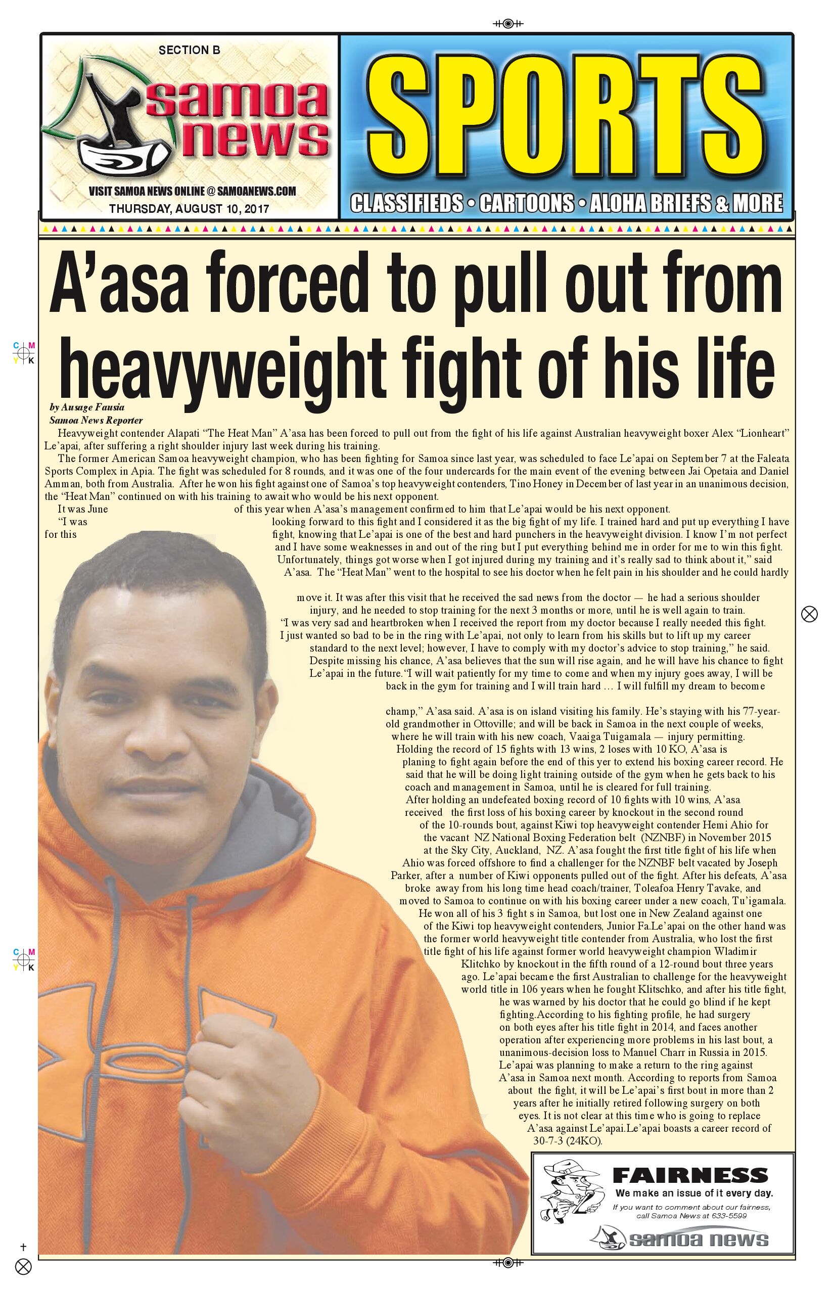 SN Sports Thursday, Aug. 10, 2017