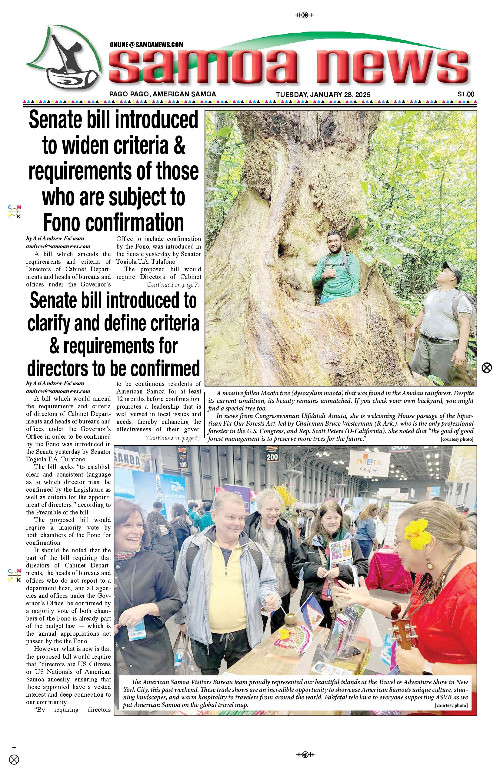 SN News Tuesday, January 28, 2025