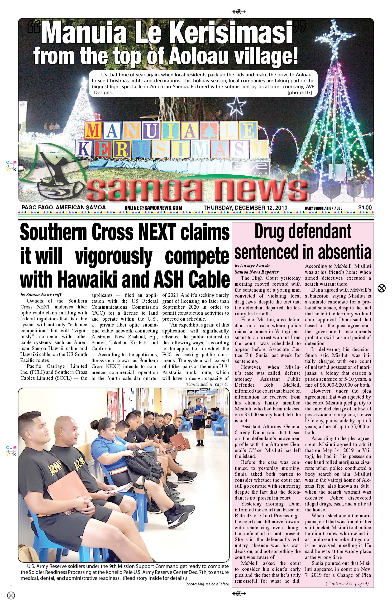 SN News Thursday, December 12, 2019