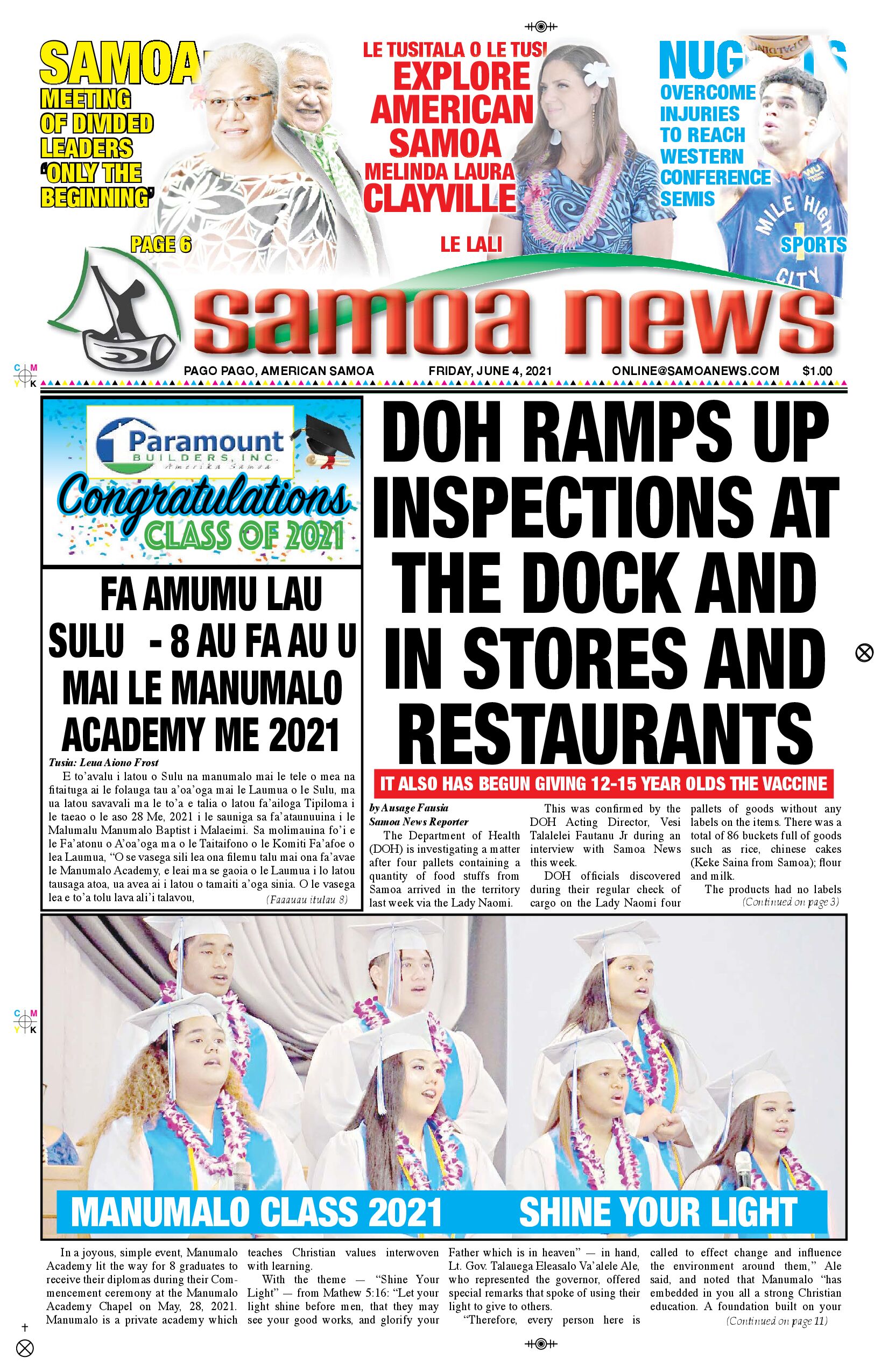 SN News Friday, June 04, 2021