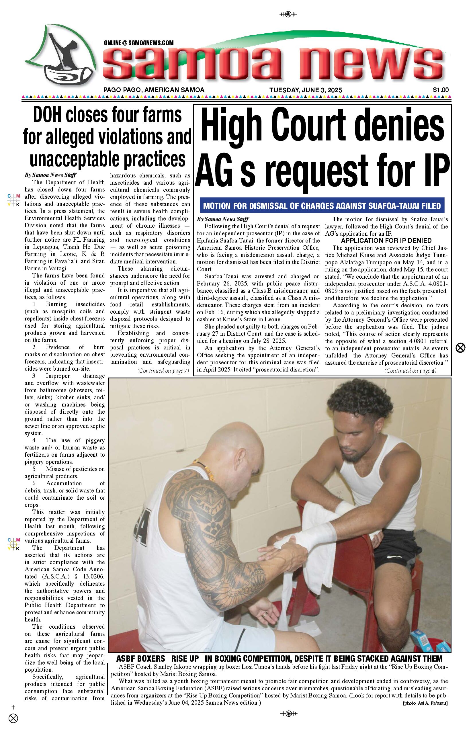 SN News Tuesday, June 3, 2025