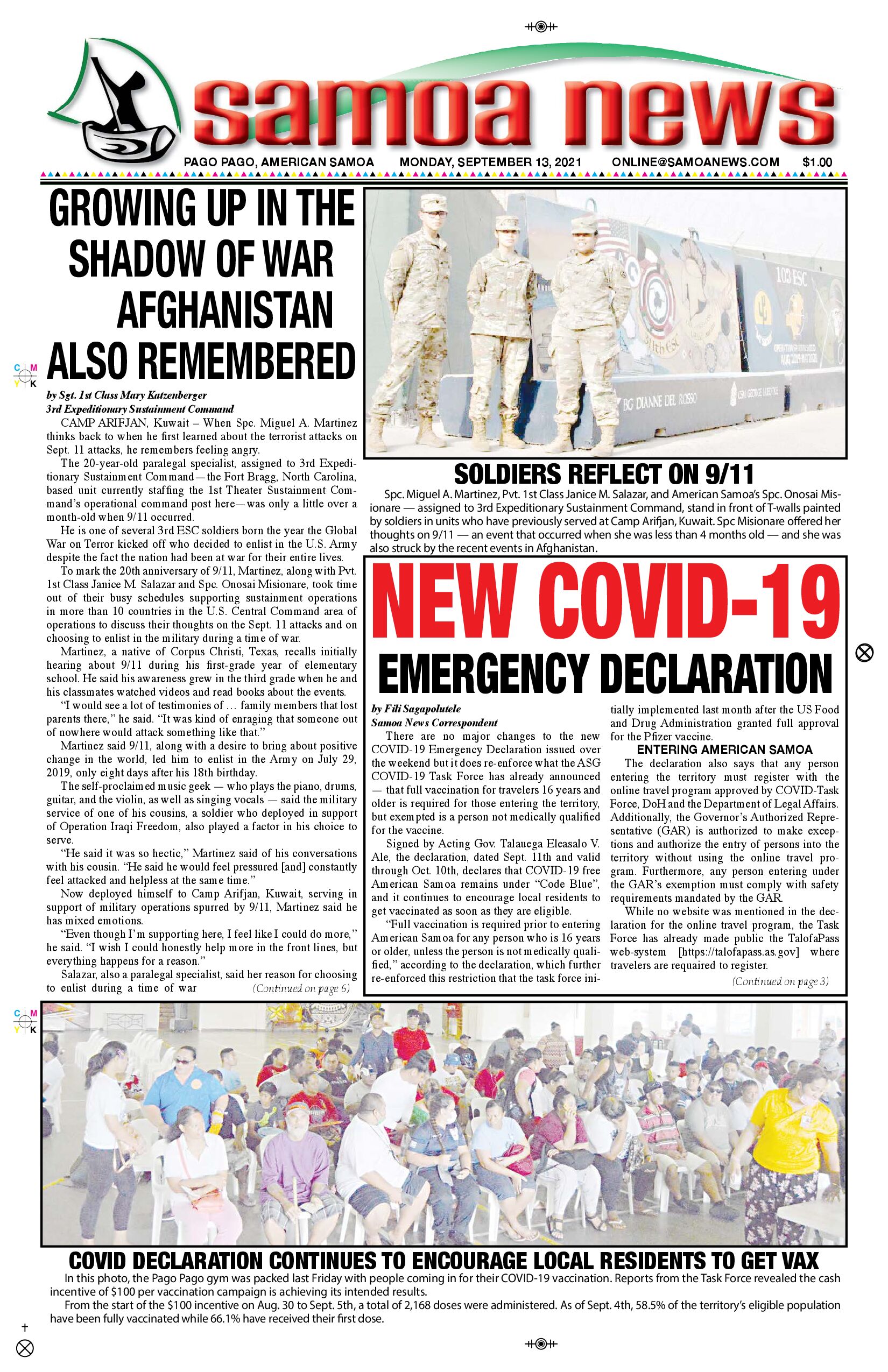 SN News Monday September 13, 2021