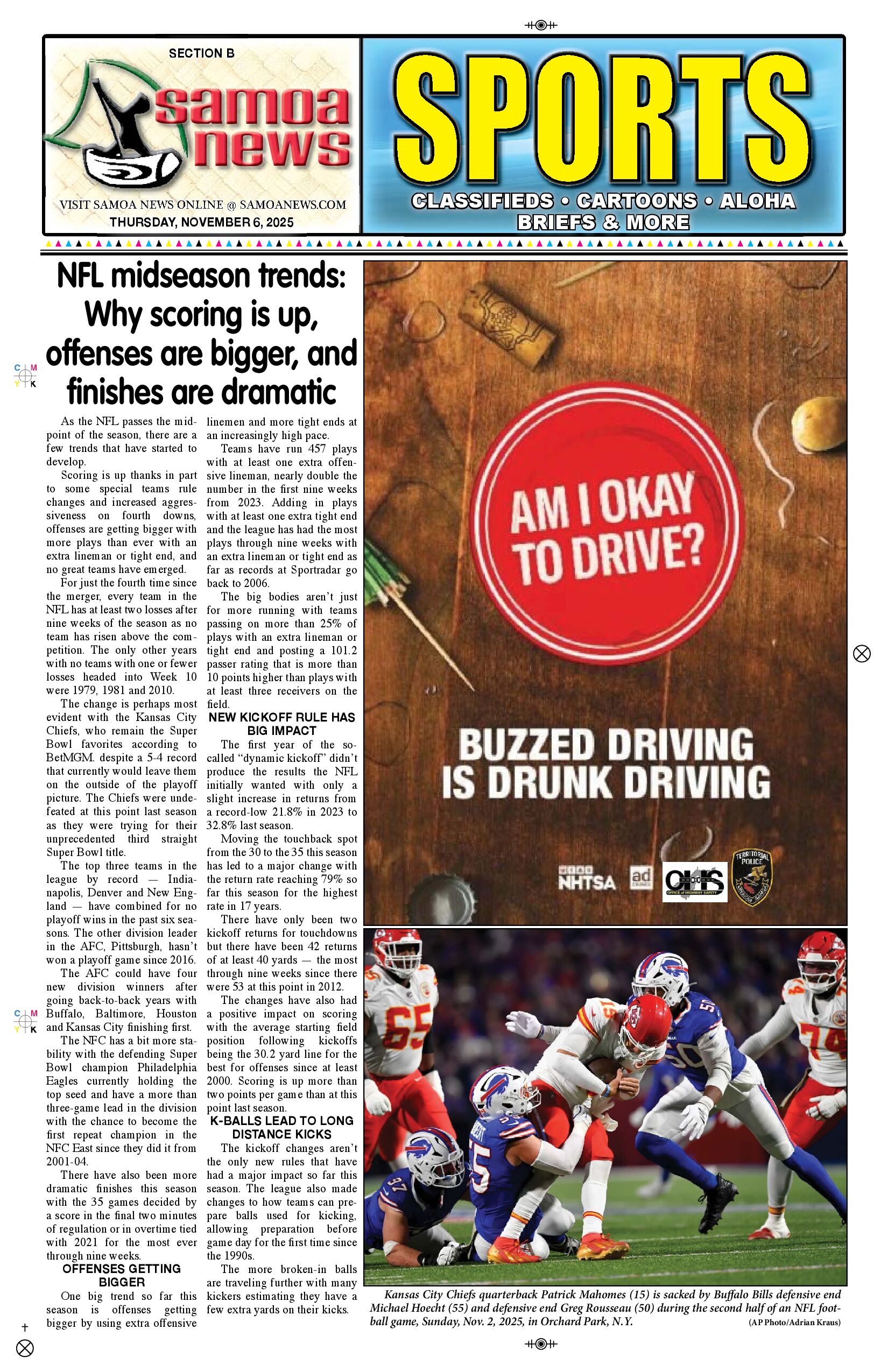 SN Sports Thursday, November 06, 2025