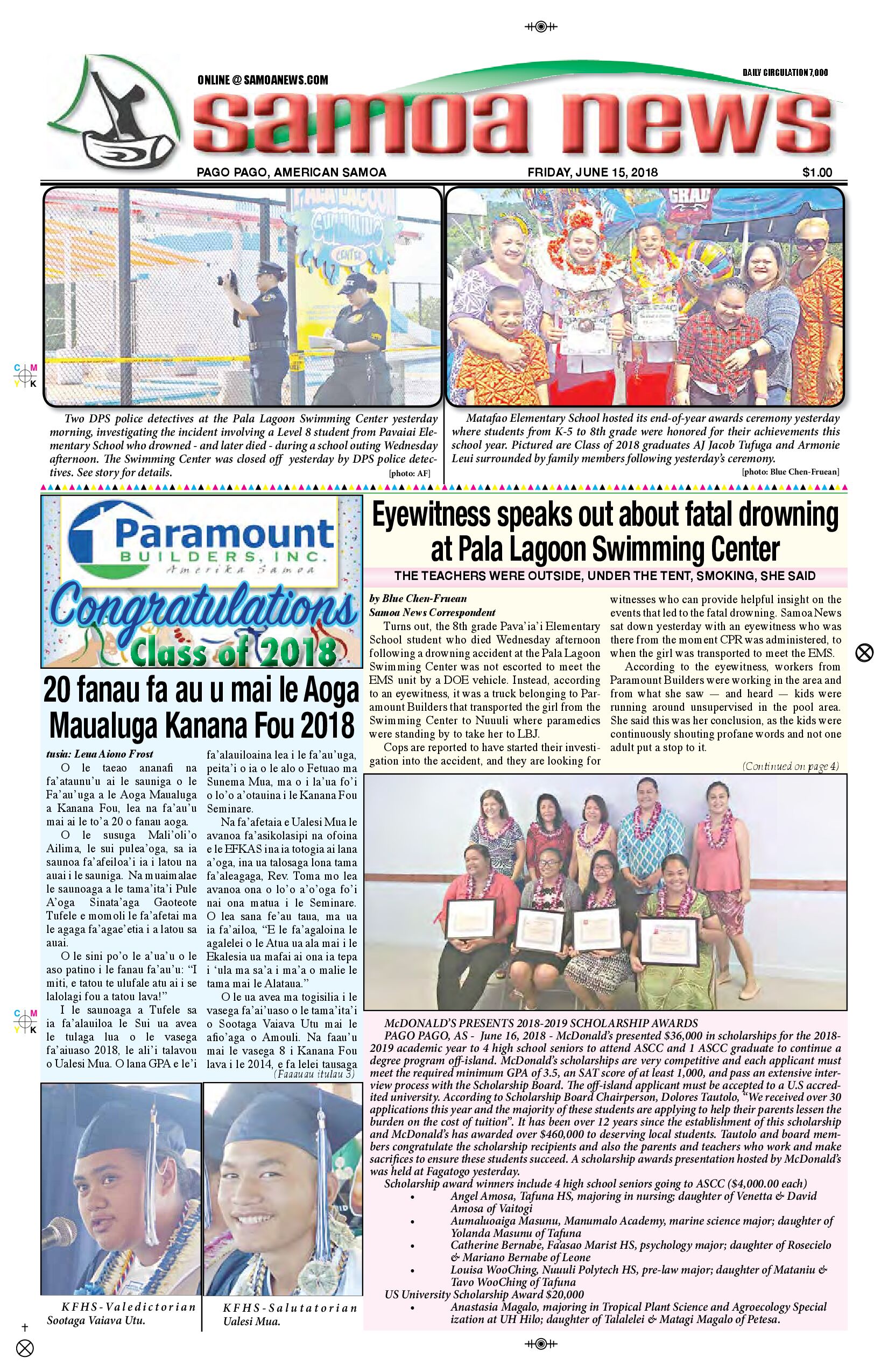 SN News Friday, June 15, 2018