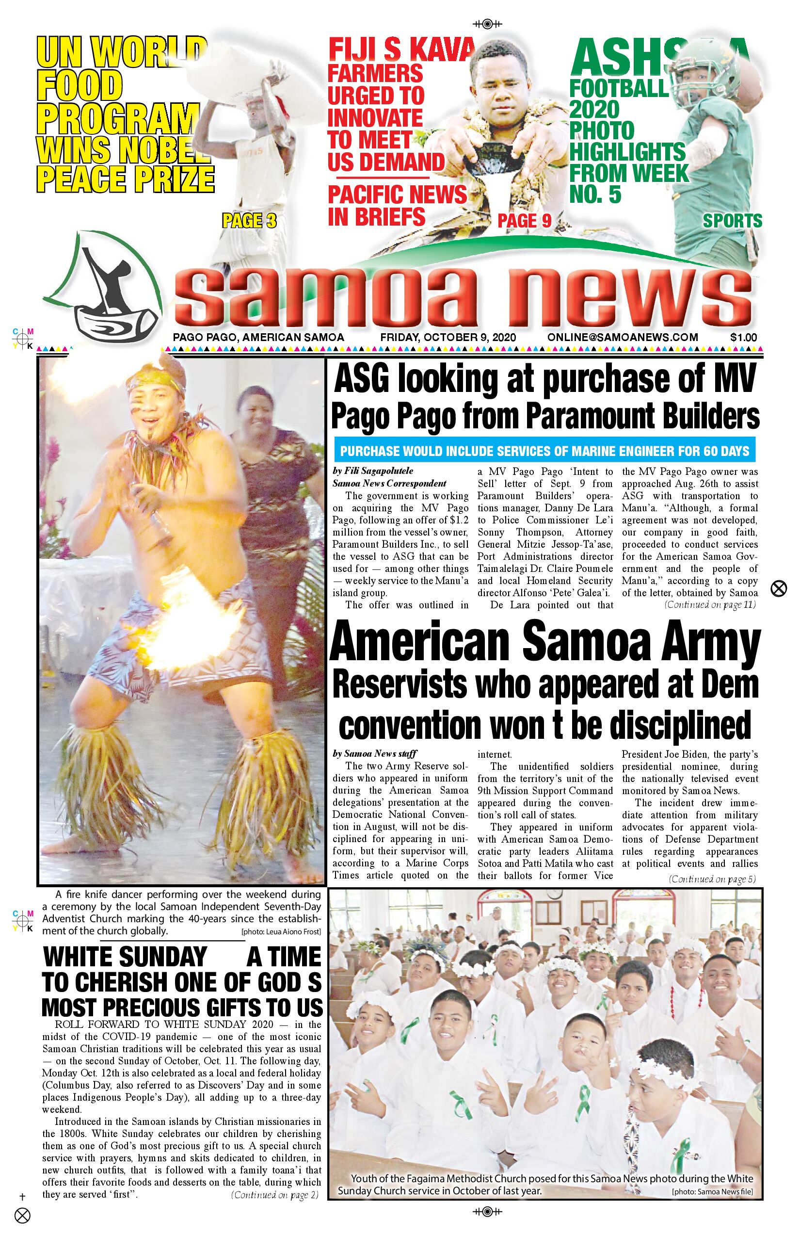 SN News Friday, Oct 09, 2020