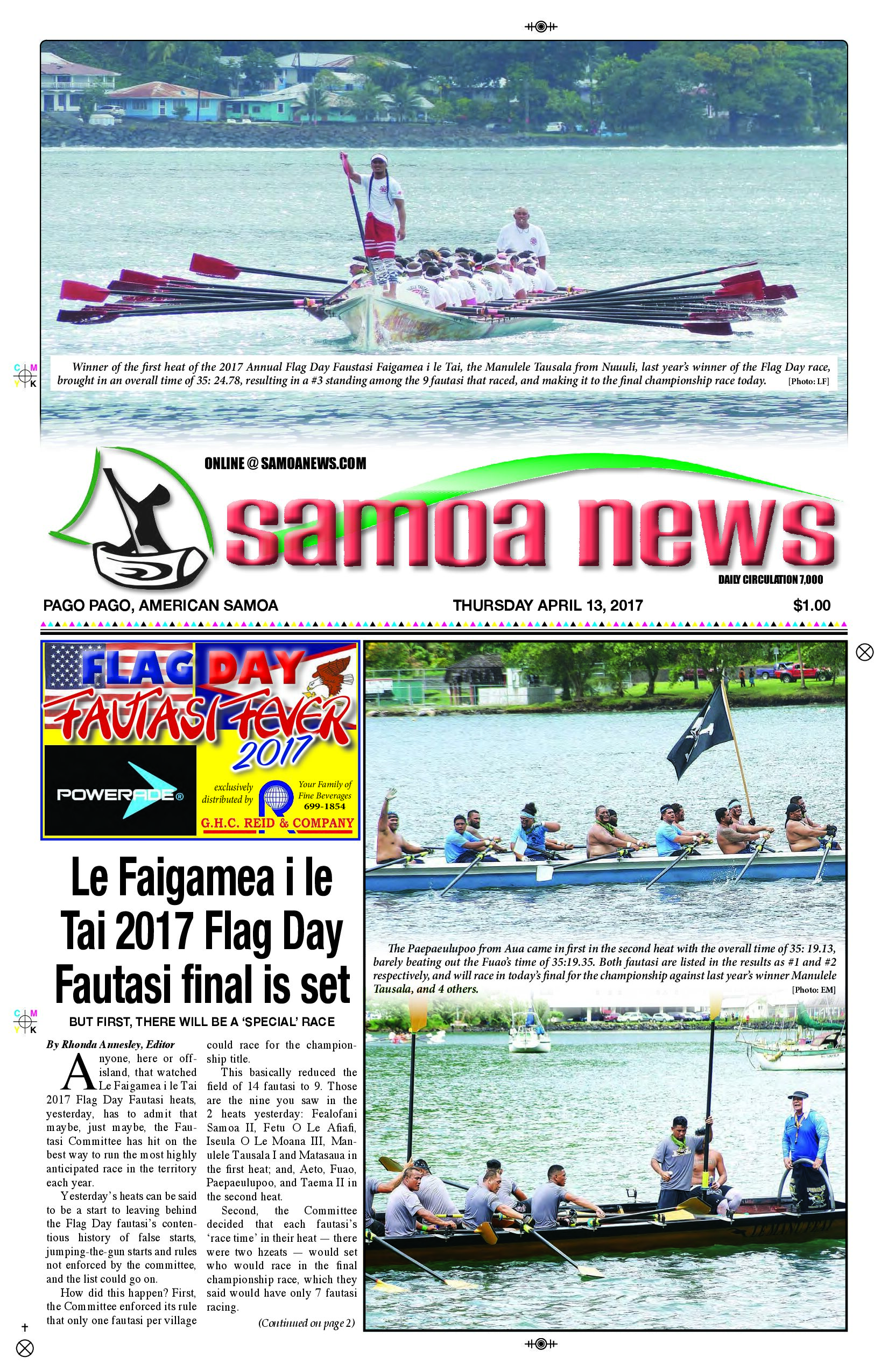 SN News Thursday, April 13, 2017