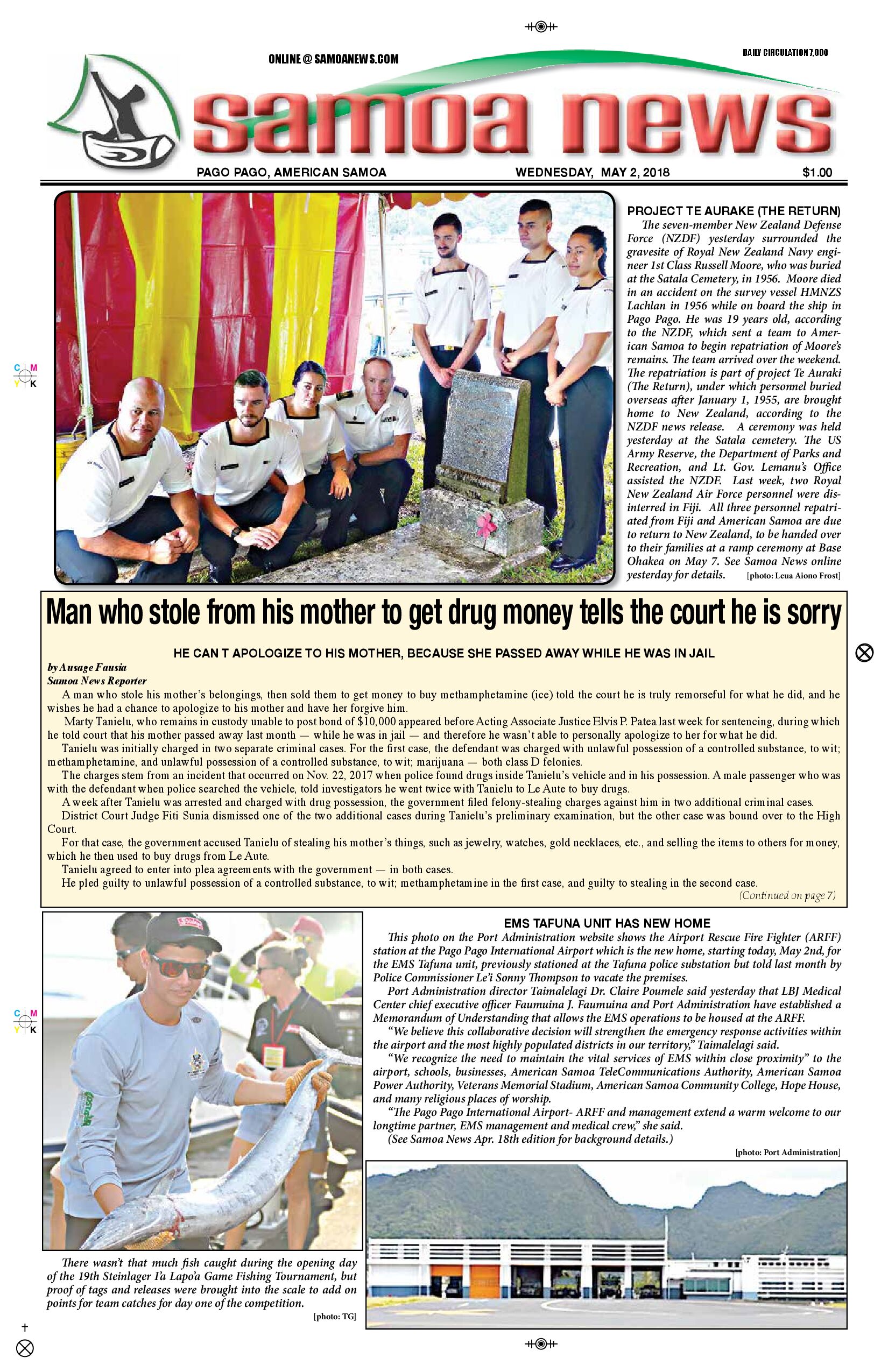 SN News Wednesday, May 02, 2018