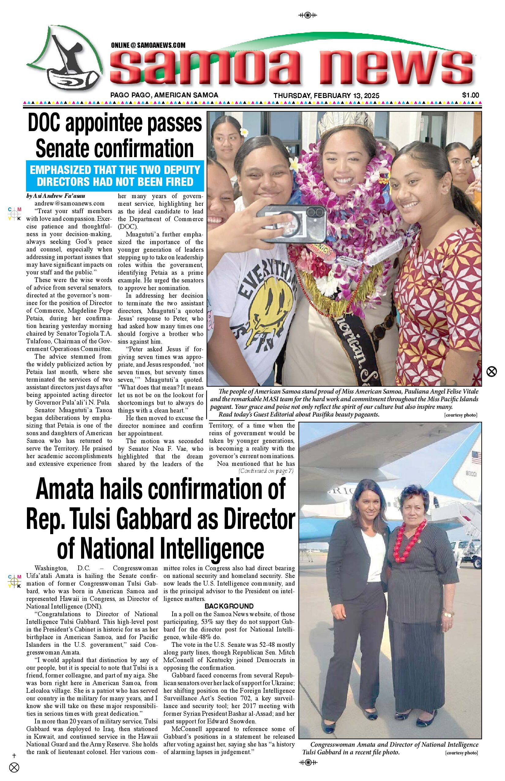 SN News Thursday, February 13, 2025