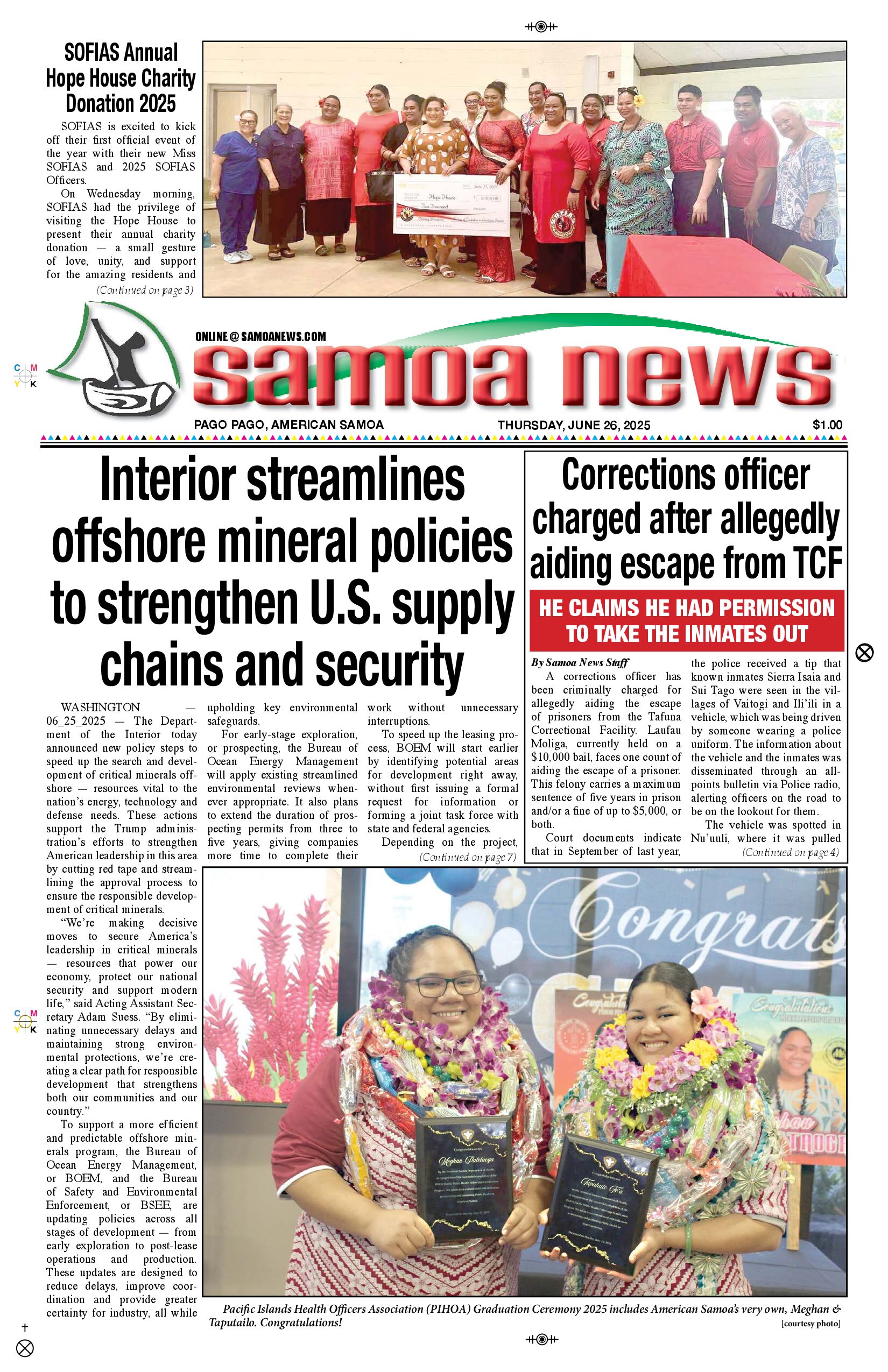 SN News Thursday, June 26, 2025