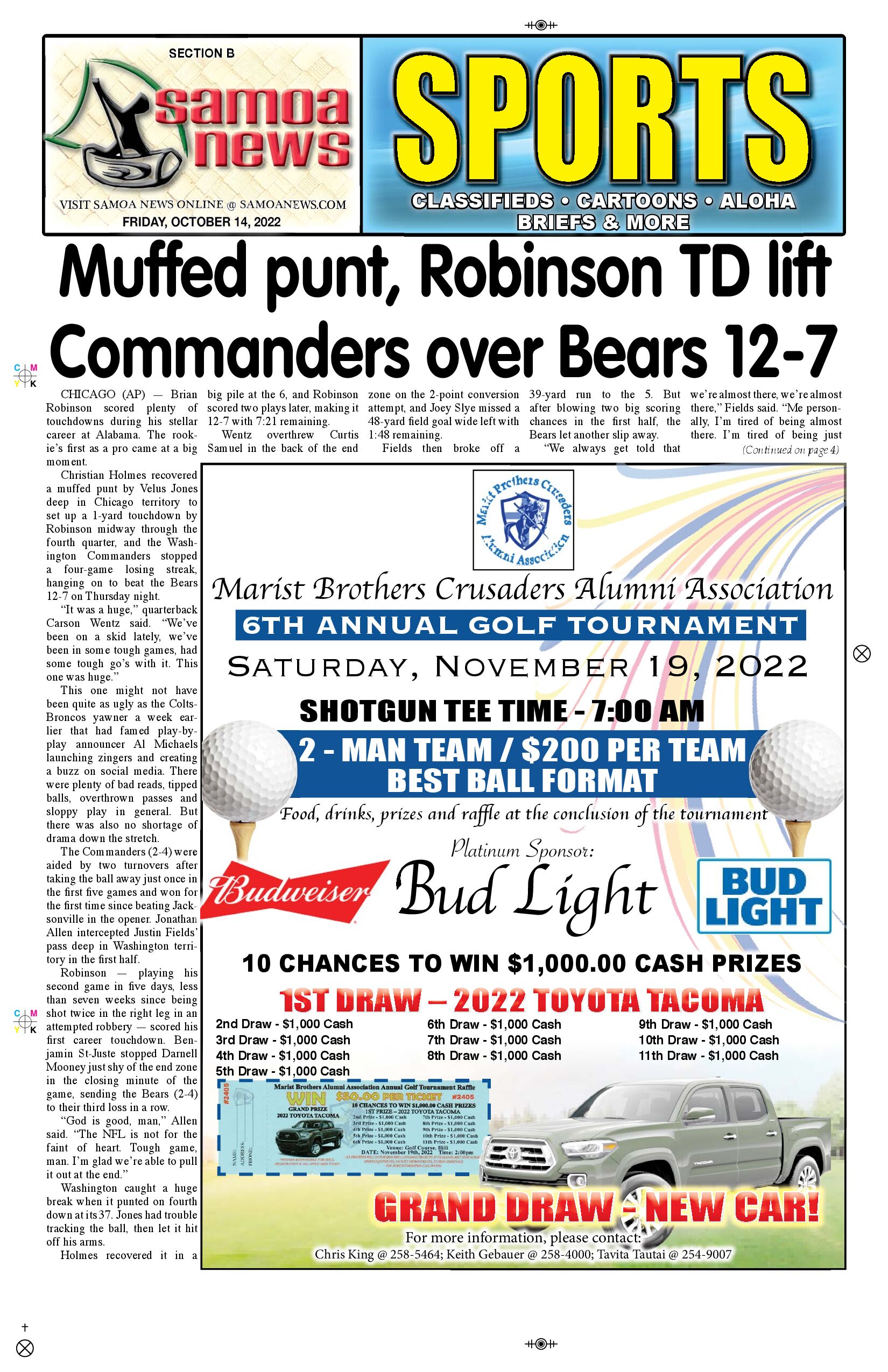 SN Sports Friday, Ocober 14, 2022