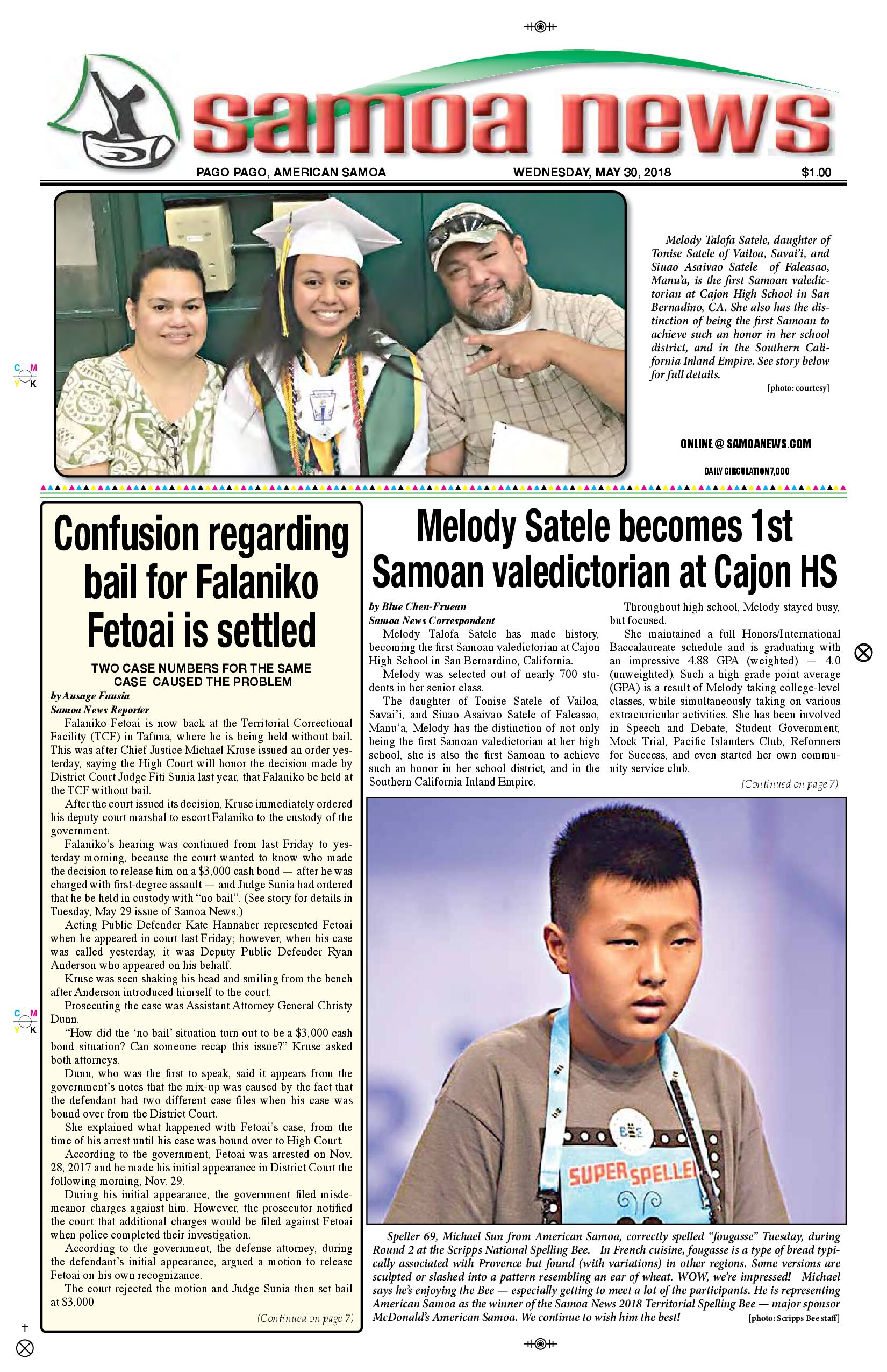 SN News Wednesday, May 30, 2018