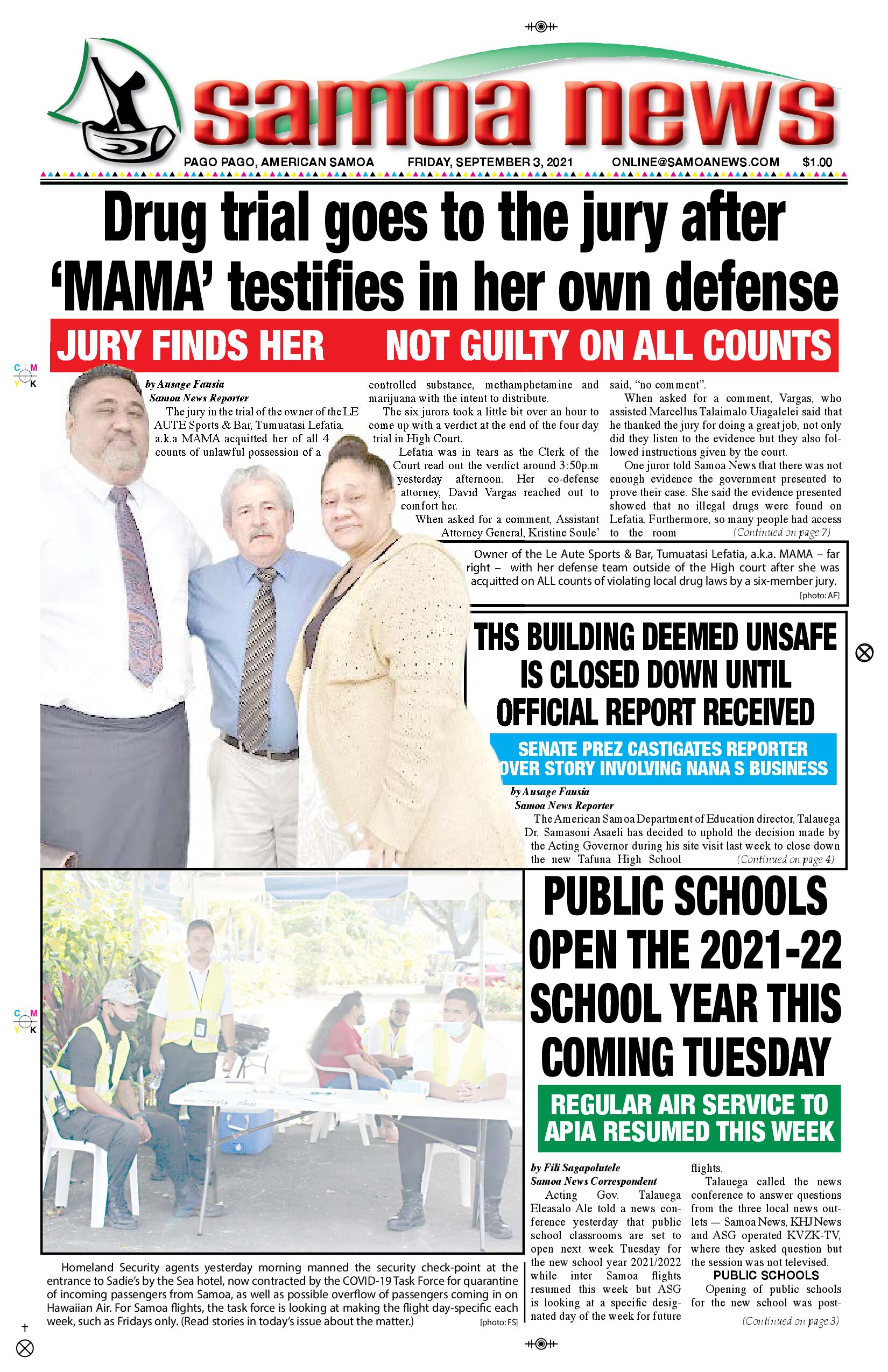 SN News Friday, September 03, 2021