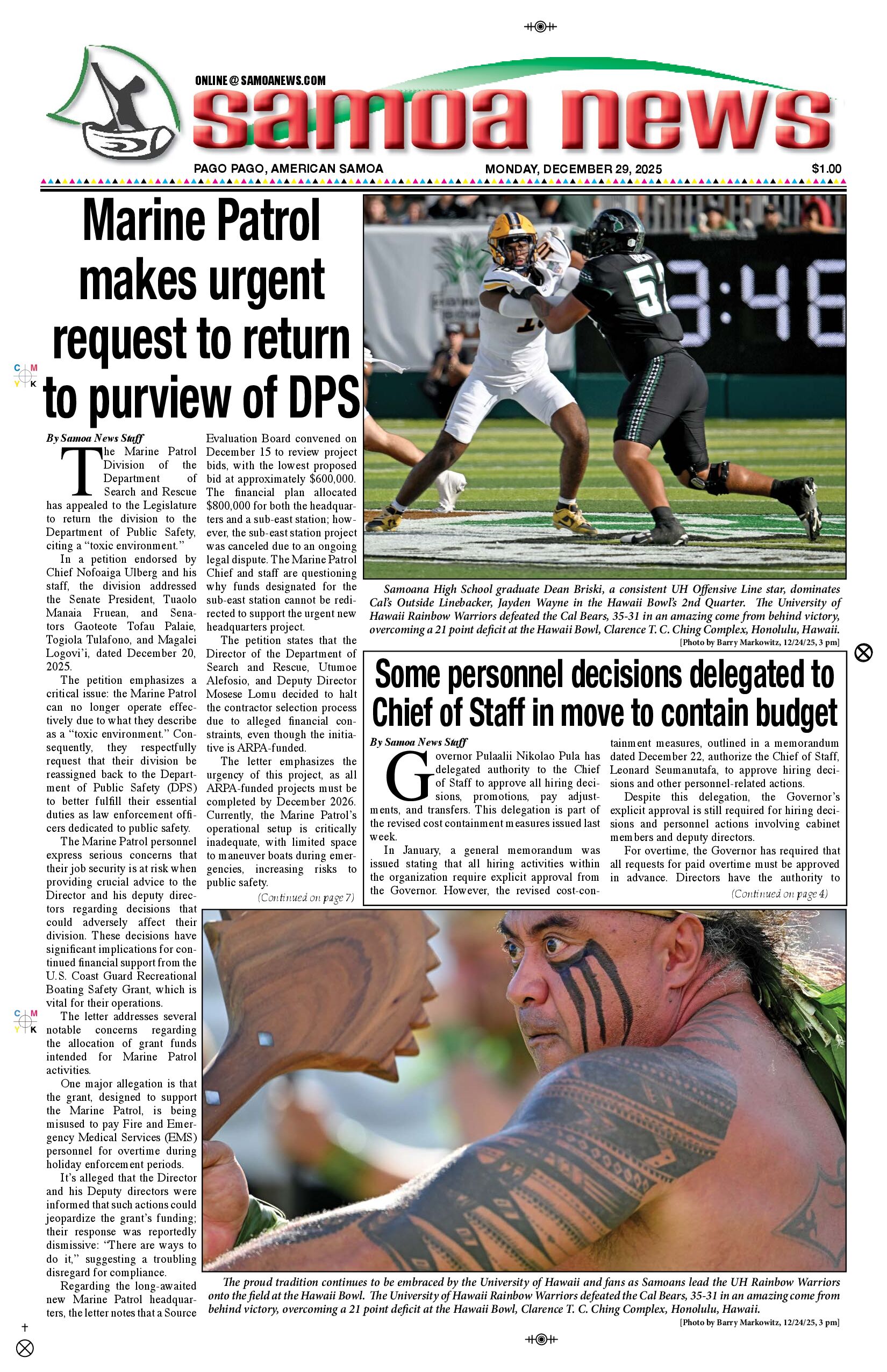 SN News Monday, December 29, 2025