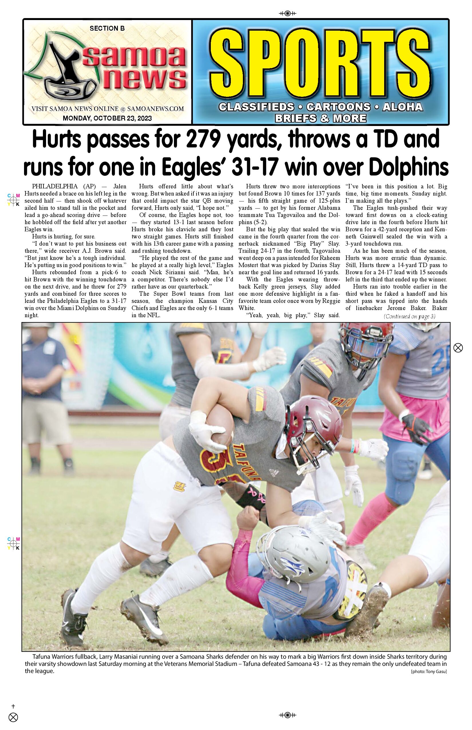 SN Sports Monday, October 23, 2023