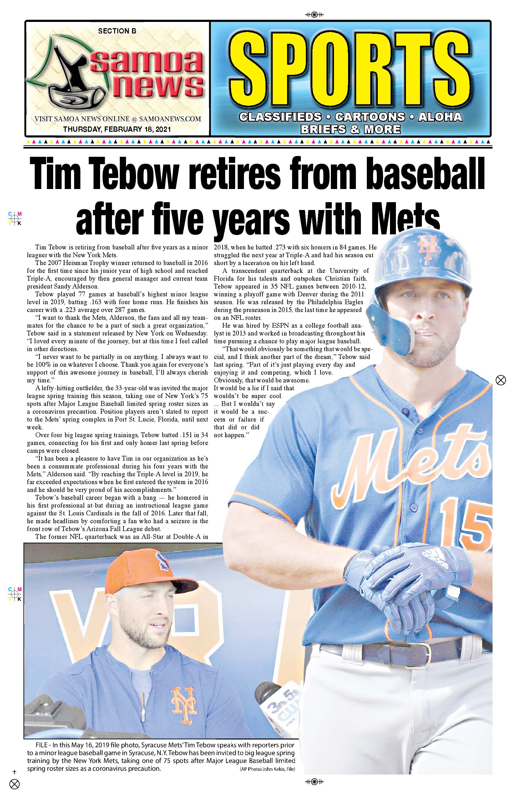 SN Sports Thursday, Feb. 18, 2021