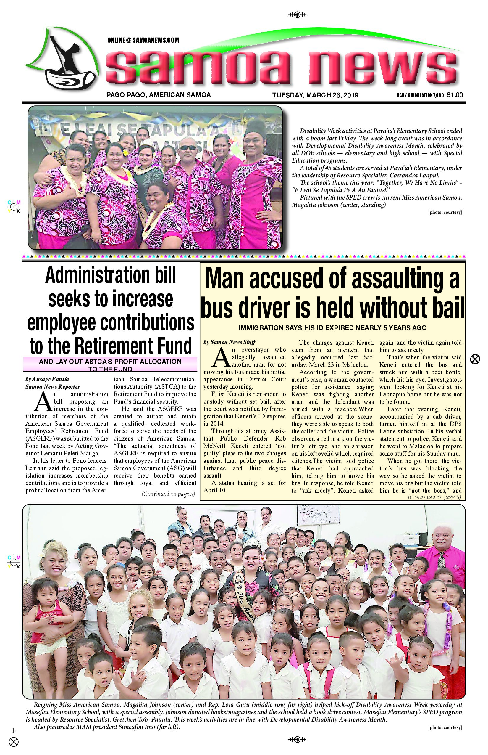 SN News Tuesday, March 27, 2019