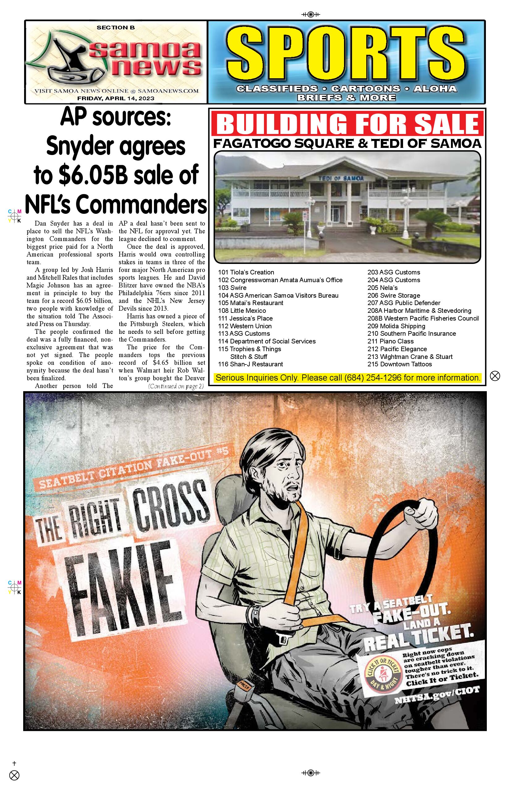 SN Sports Friday, April 14, 2023