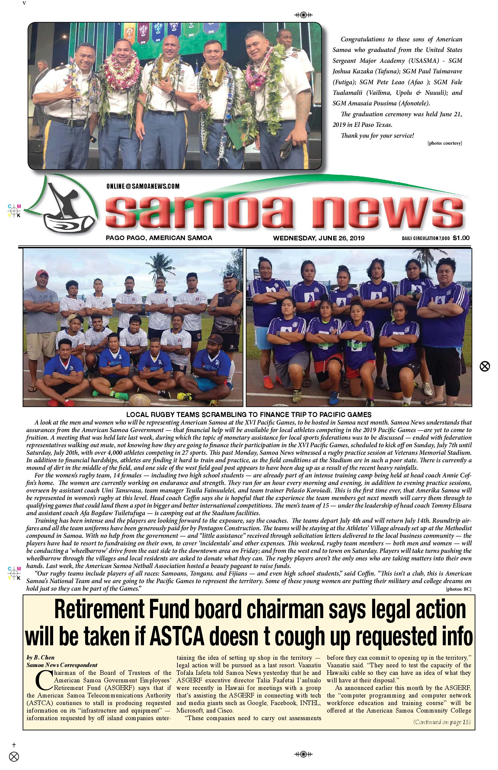 SN News Wednesday, June 26, 2019