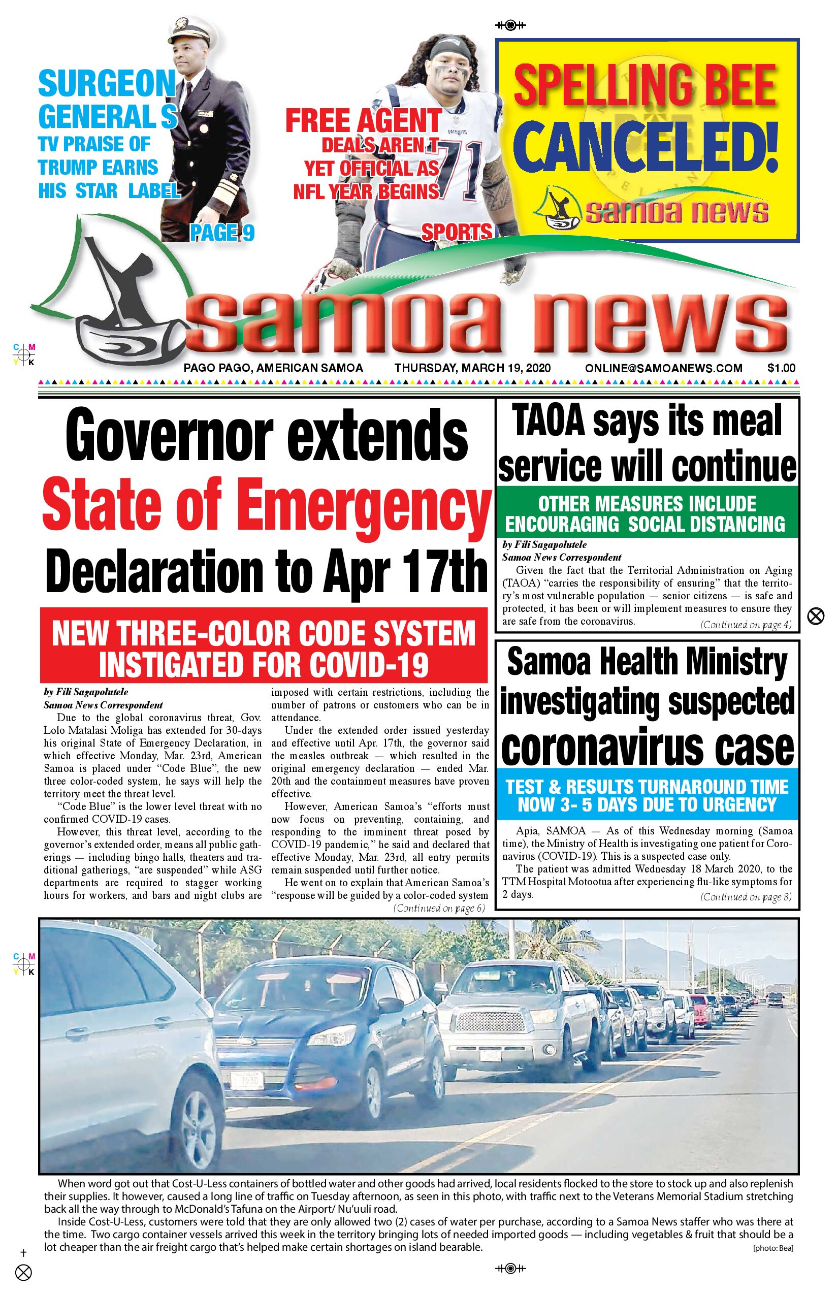 SN News Thursday, March 19, 2020