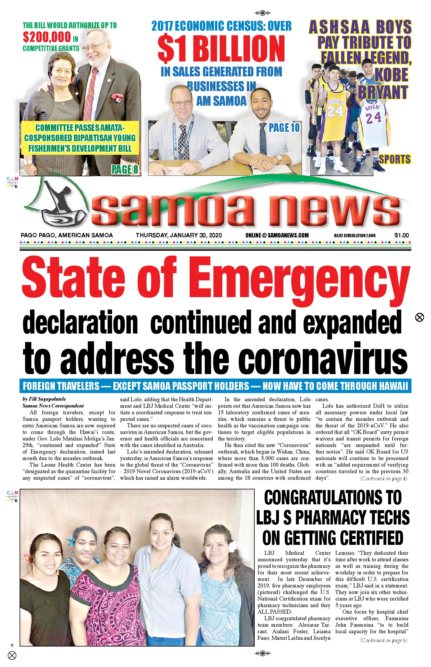 SN News Thursday January 30, 2020