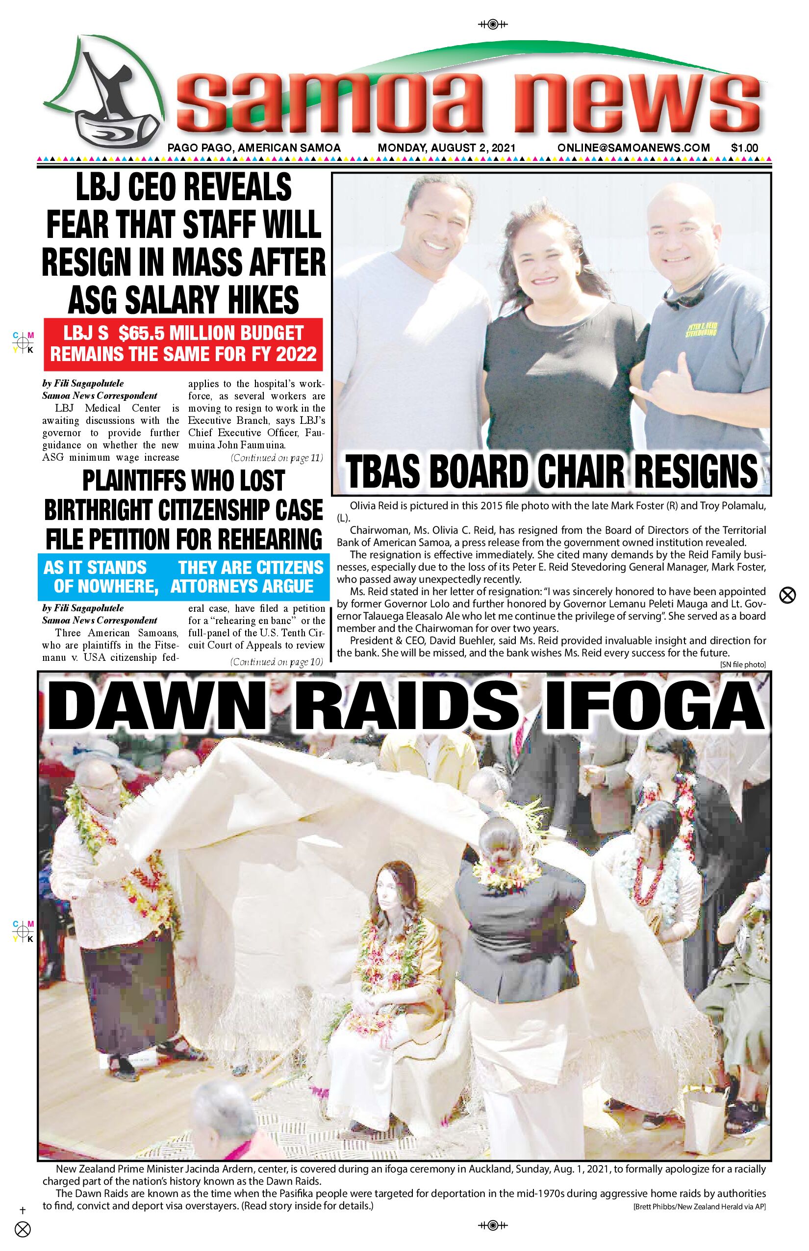 SN News Monday, August 02, 2021