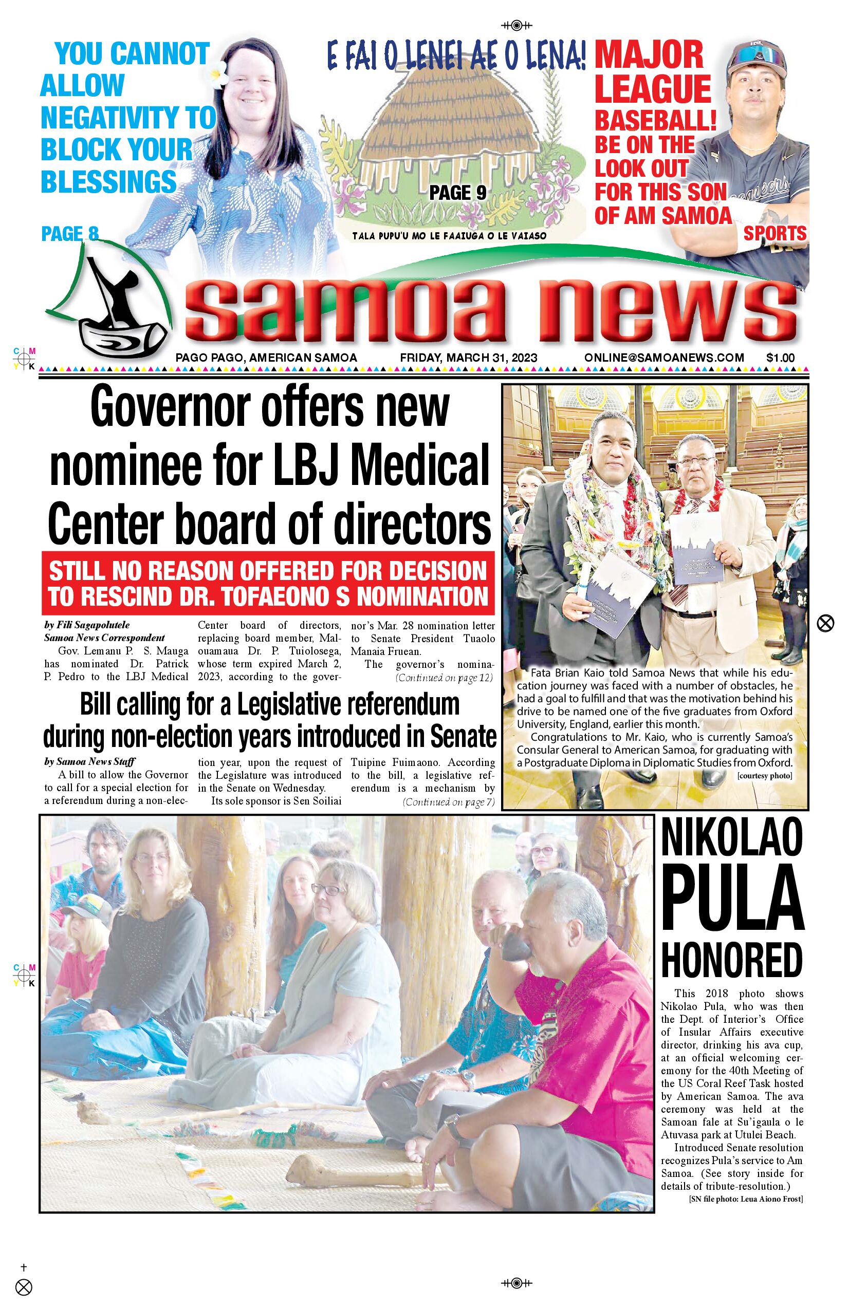 SN News Friday, March 31,  2023