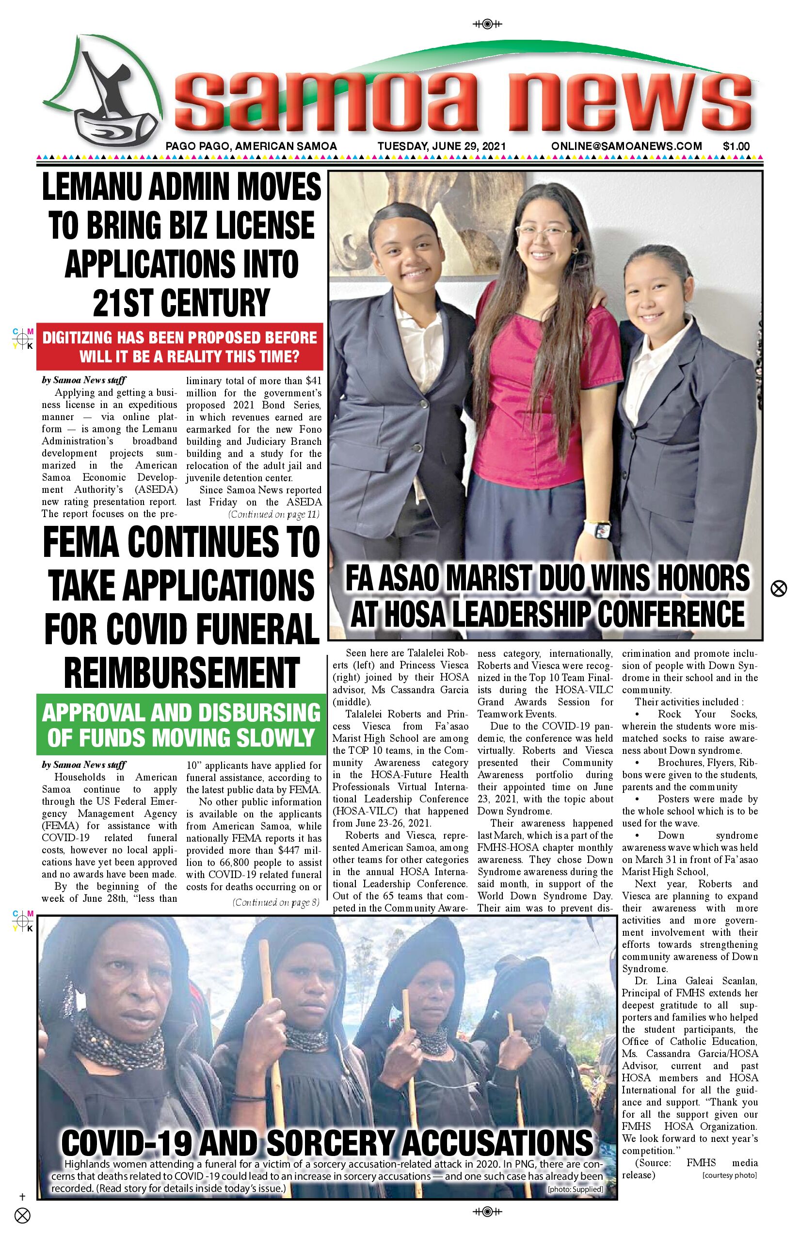 SN News Tuesday, June 29, 2021