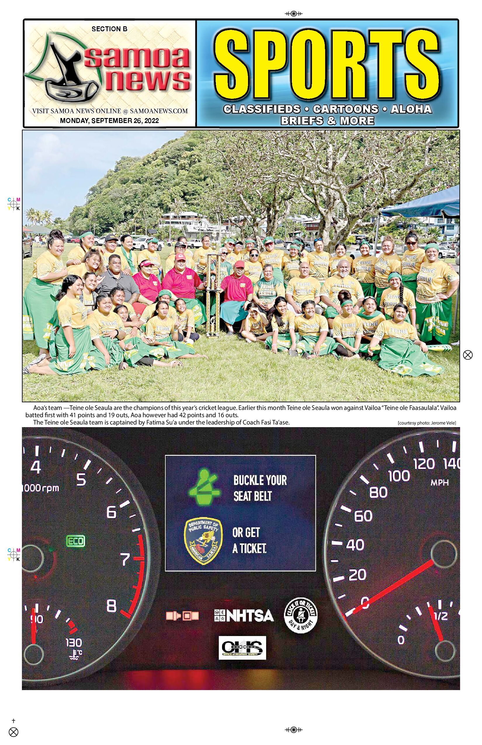 SN Sports Monday, Sept. 26 2022