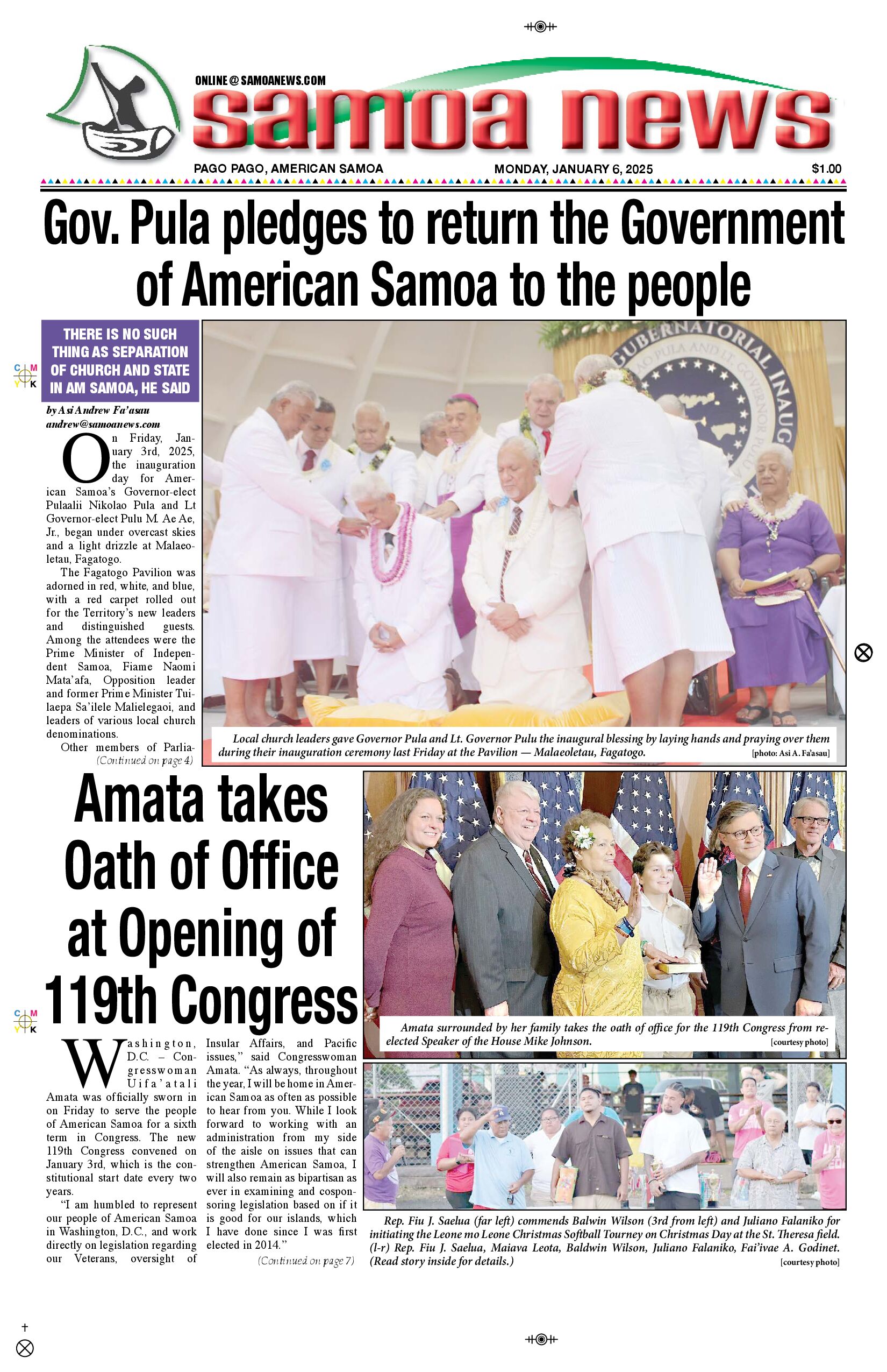 SN News Monday, January 06, 2025