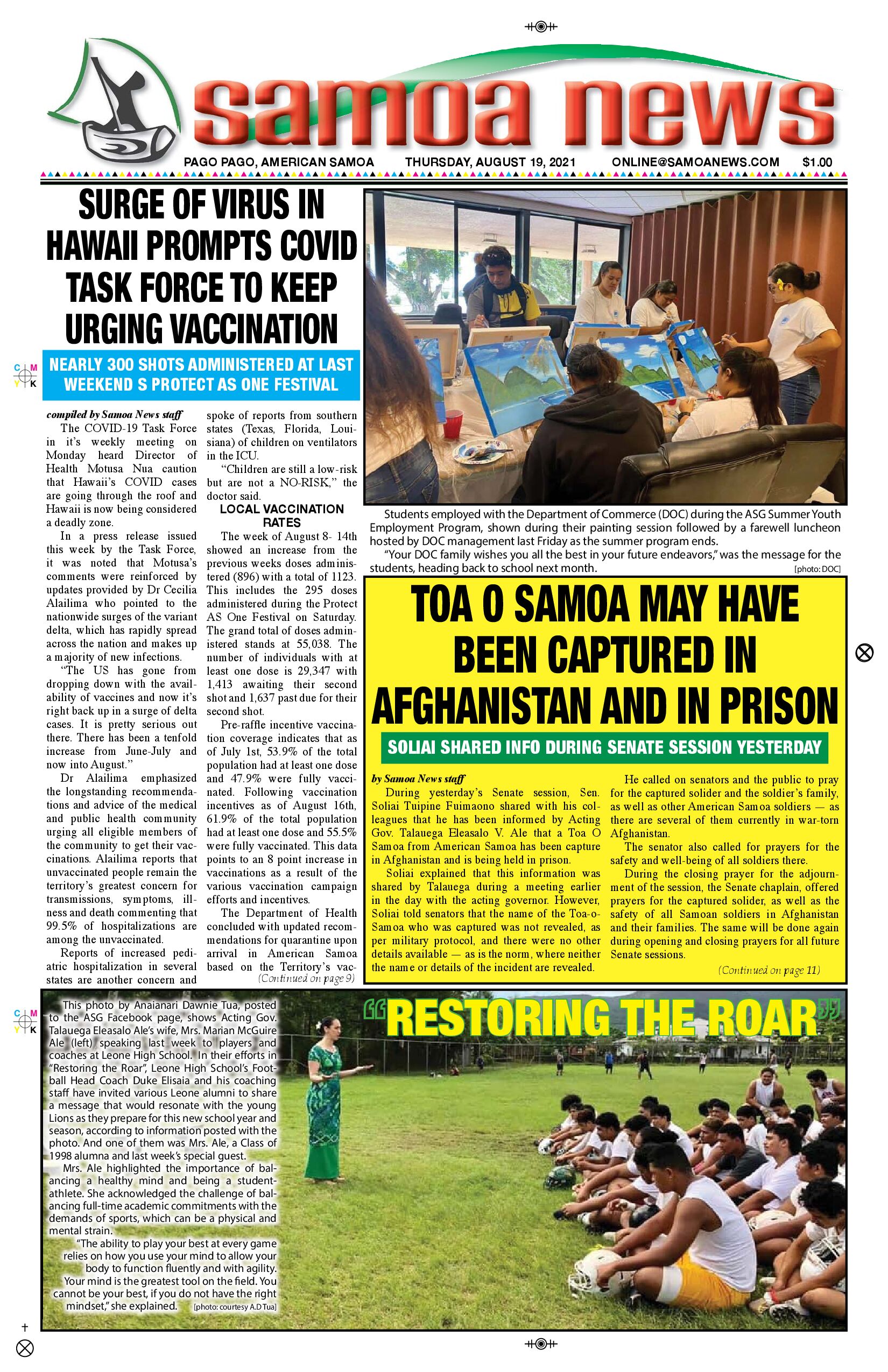 SN News Thursday, August 19, 2020