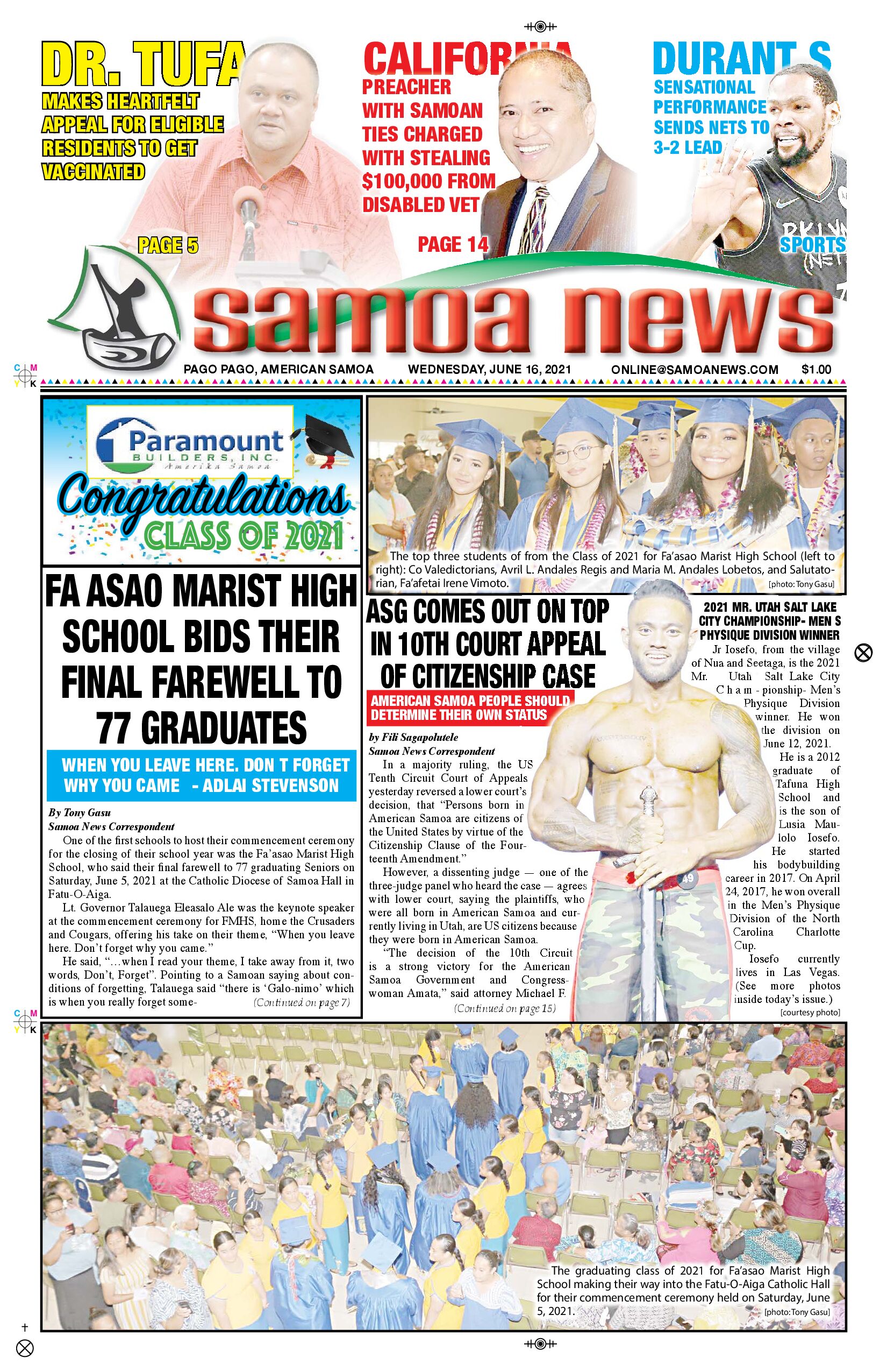 SN News Wednesday, June 16, 2021