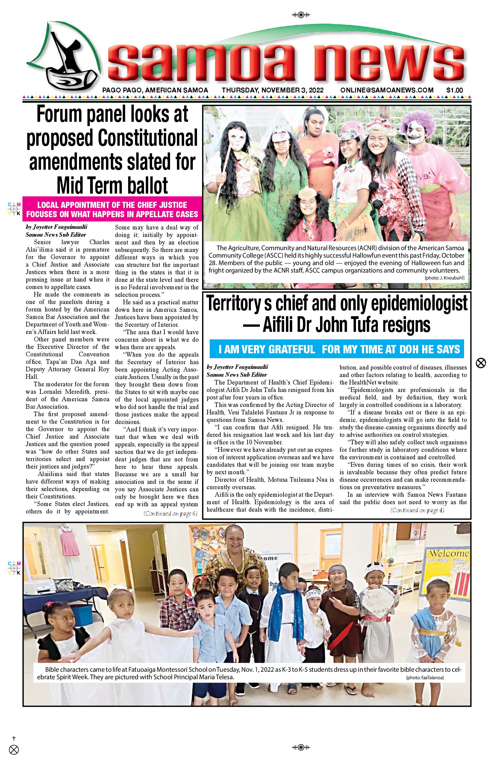 SN News Thursday, November 03, 2022