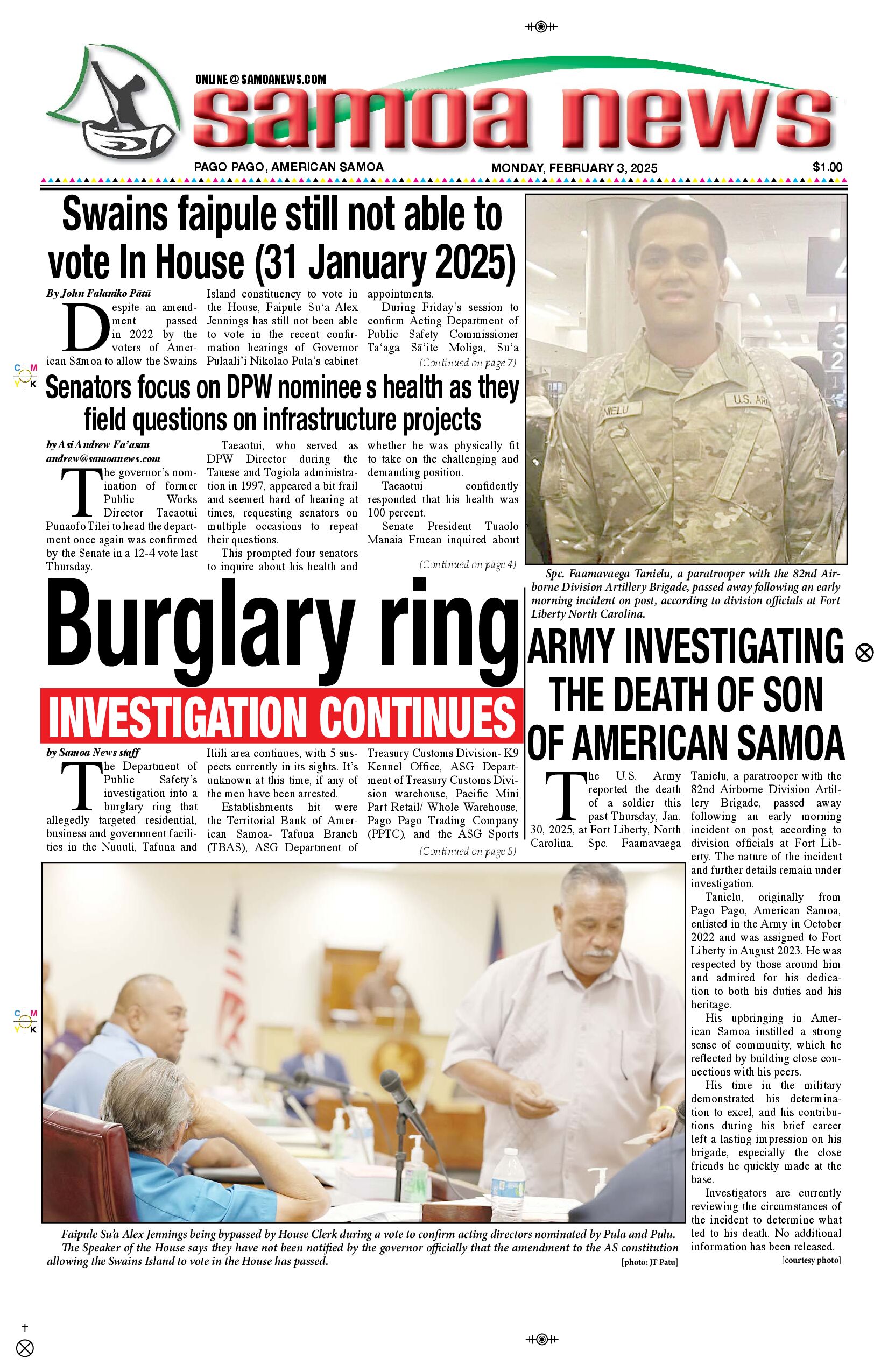 SN News Monday, February 03, 2025