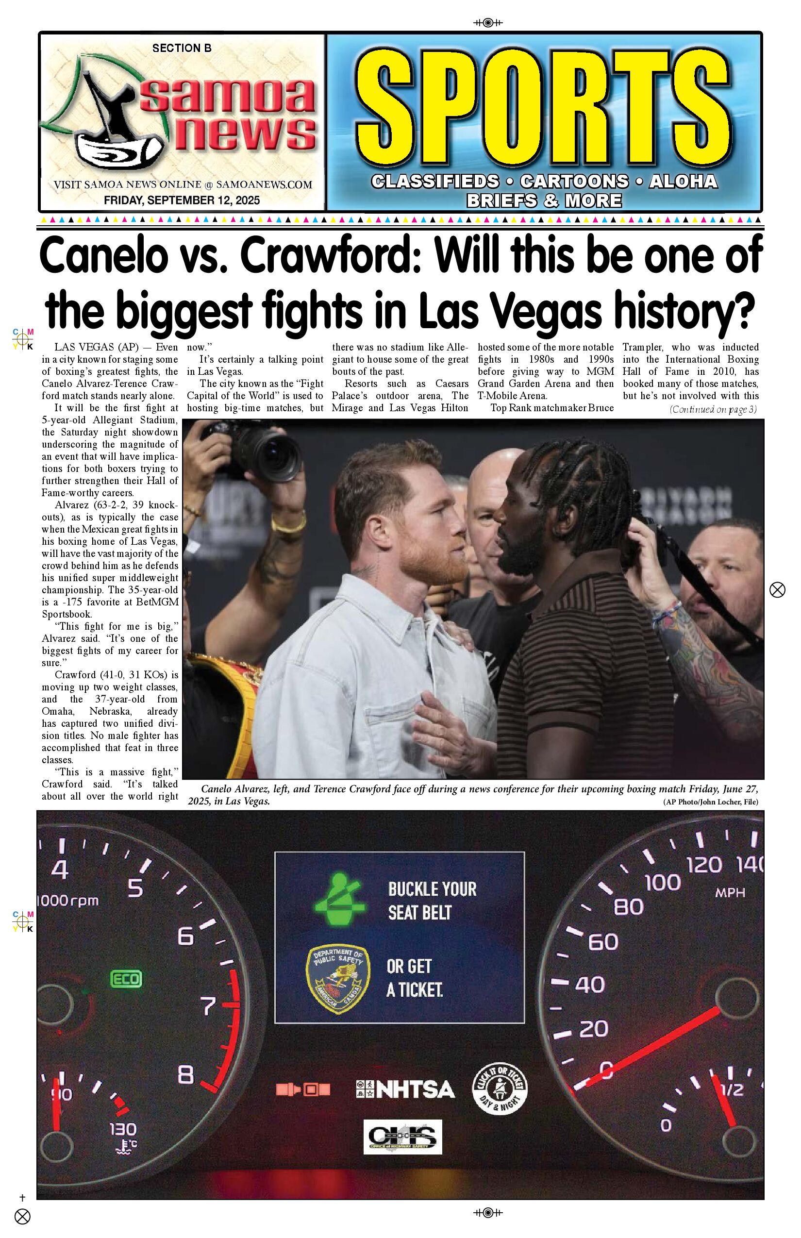 SN Sports Friday, September 12, 2025