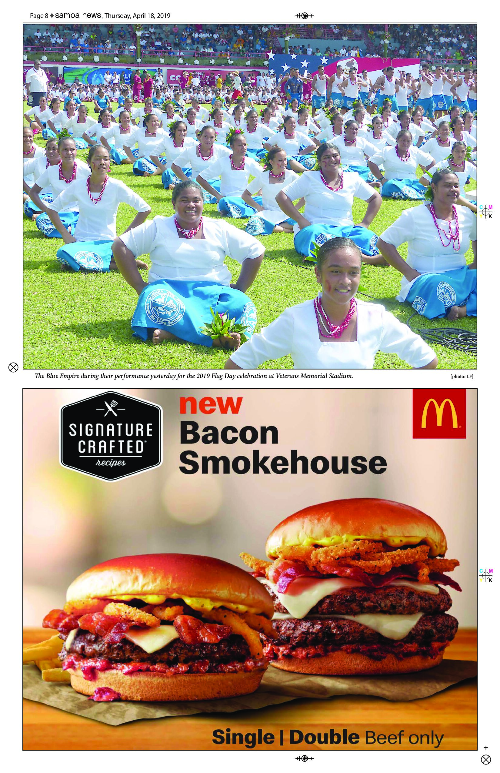 SN News-2 Thursday, April 18, 2019