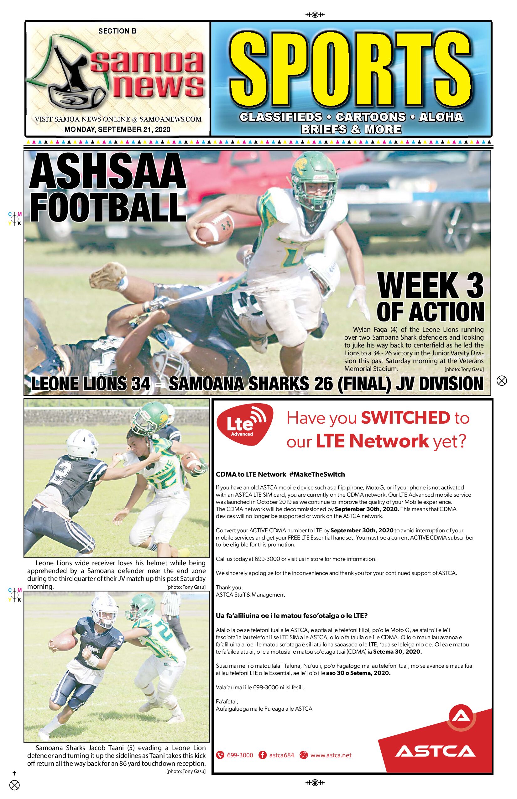 SN Sports Monday, Sept 21, 2020