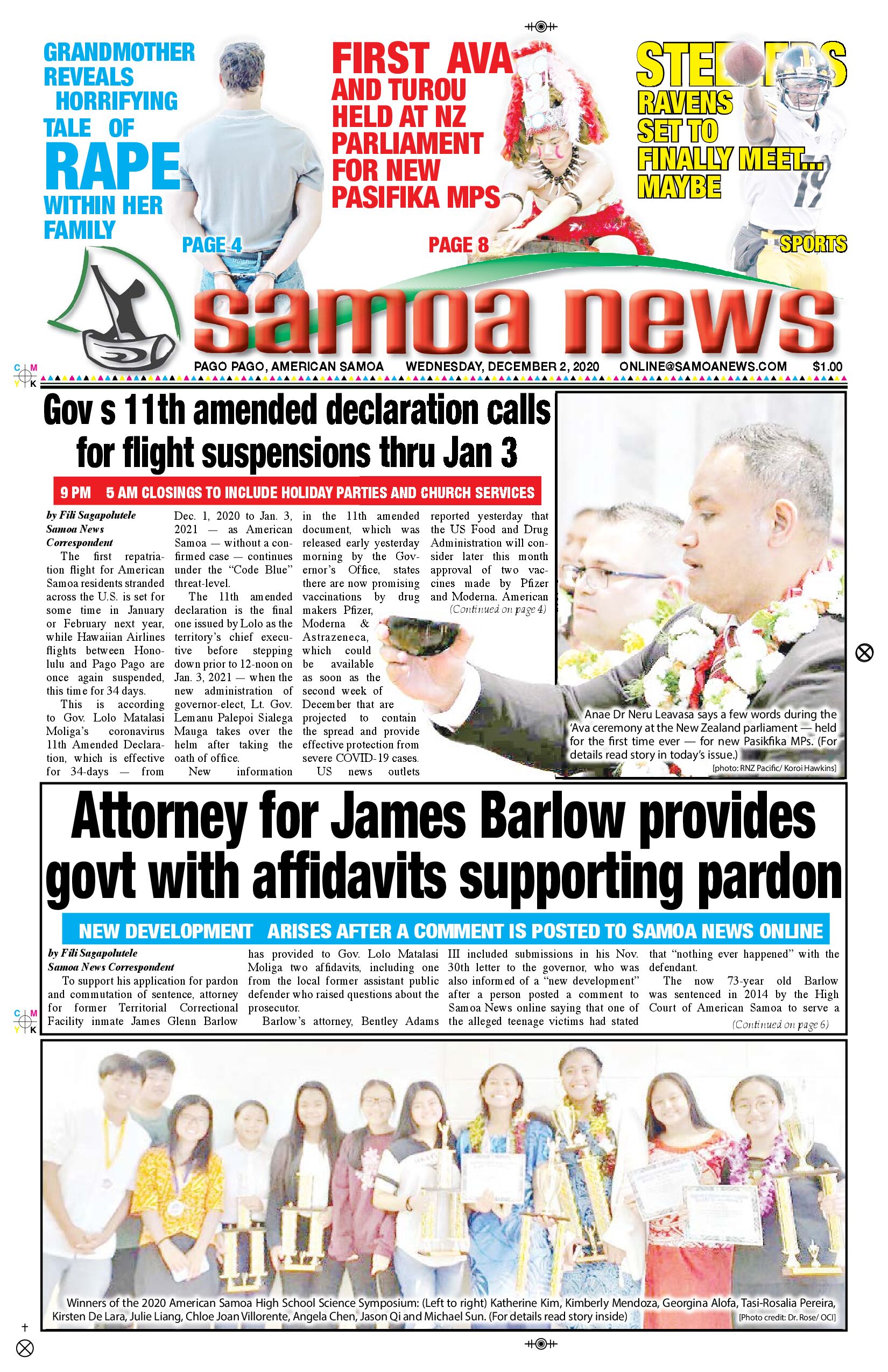 SN News Wednesday, Dec. 02, 2020