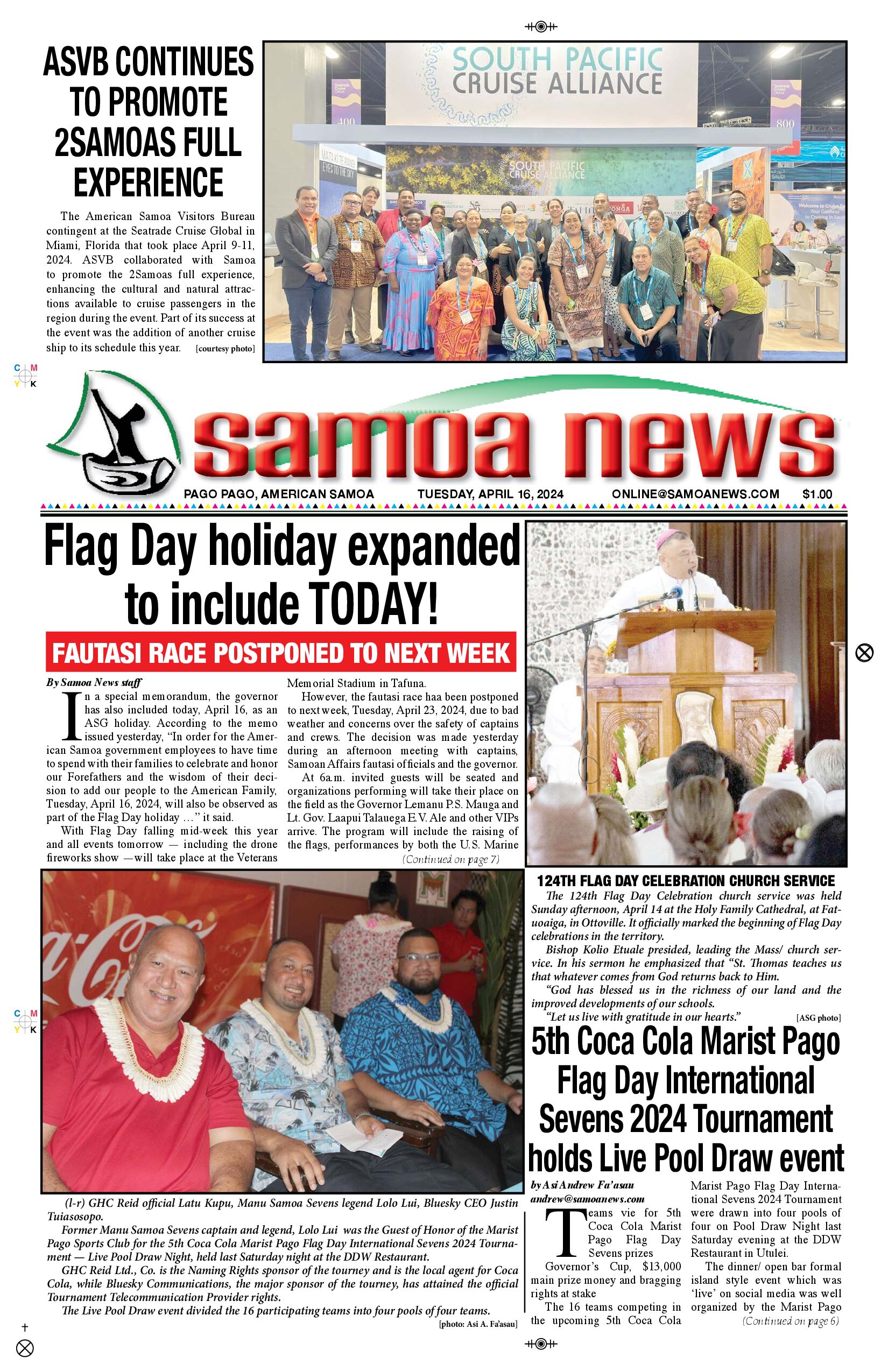 SN News Tuesday, April 16, 2024